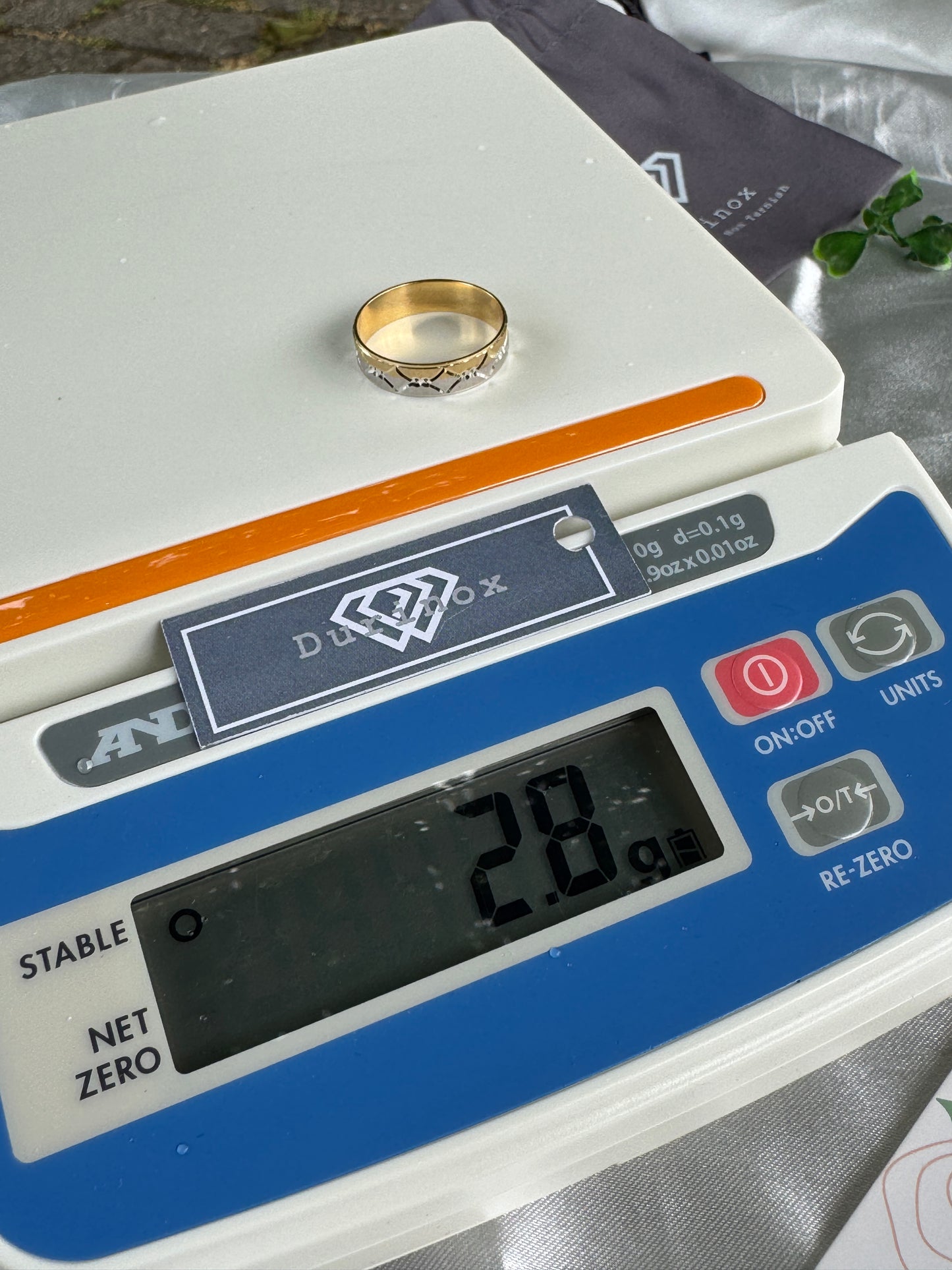 18K Gold Men Ring