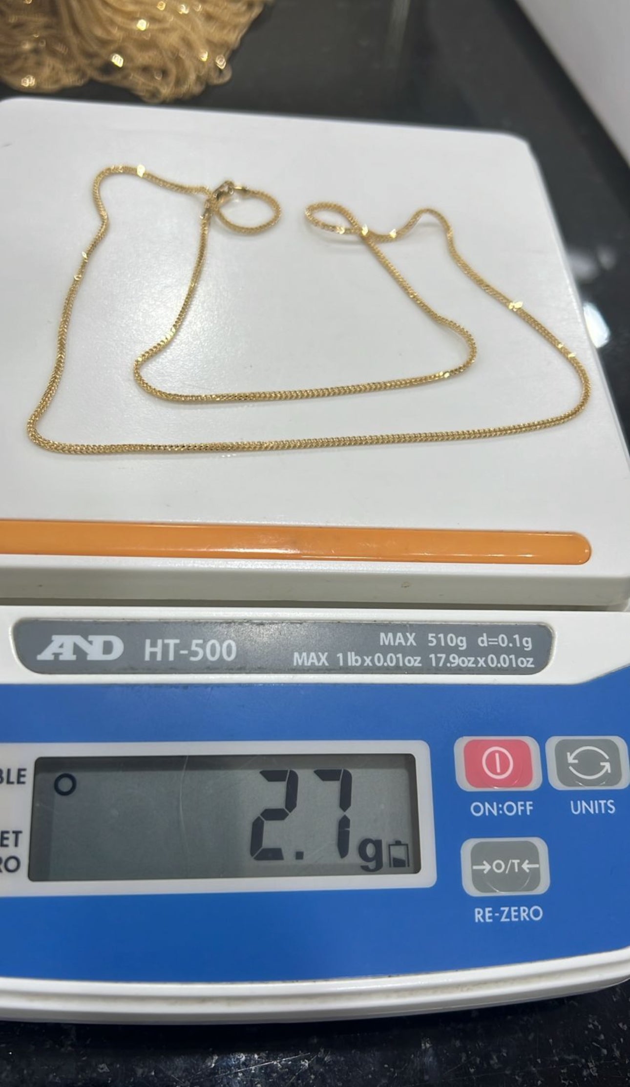 Degaarb 18ct Pure Gold Franco Chain