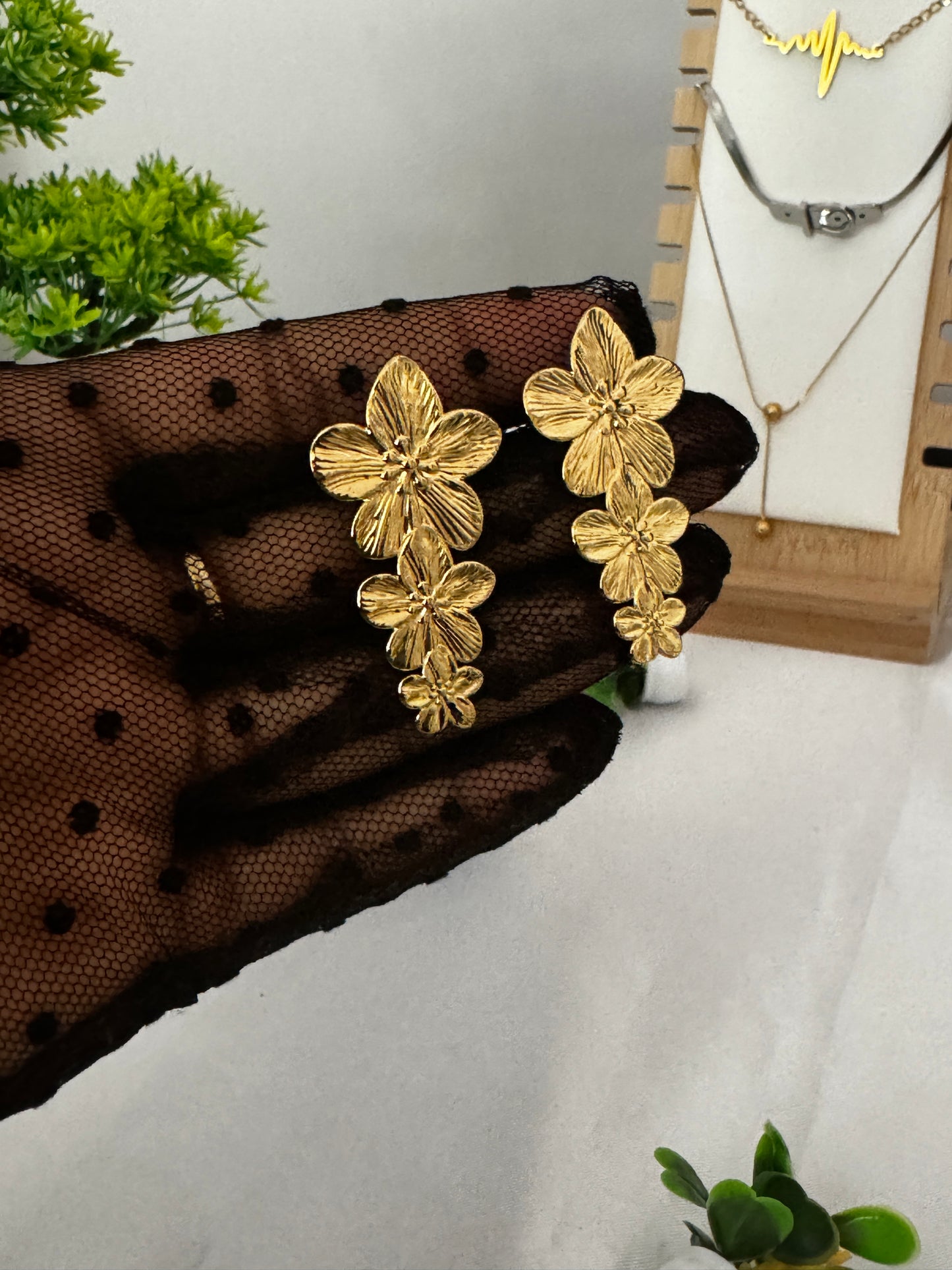 DeFl Stainless Steel Earrings