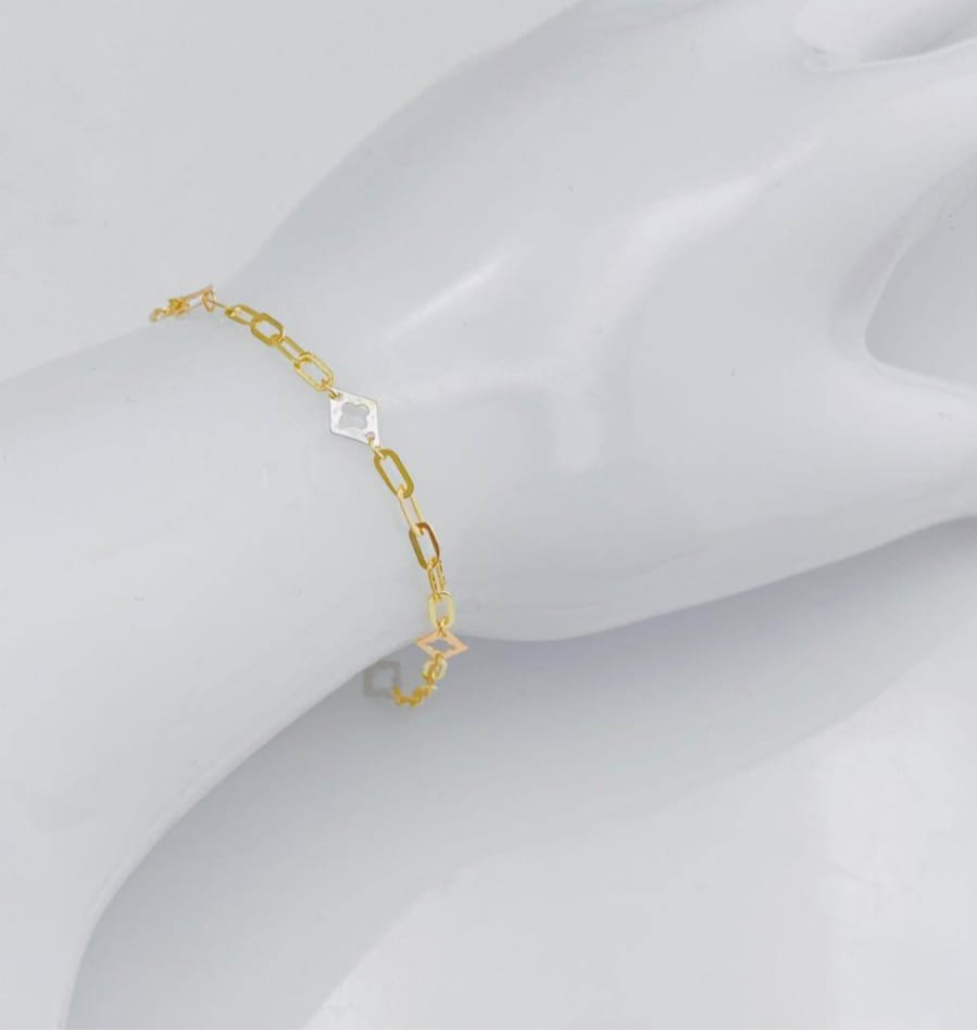 Degacc 18 karat Pure Italian gold bracelets