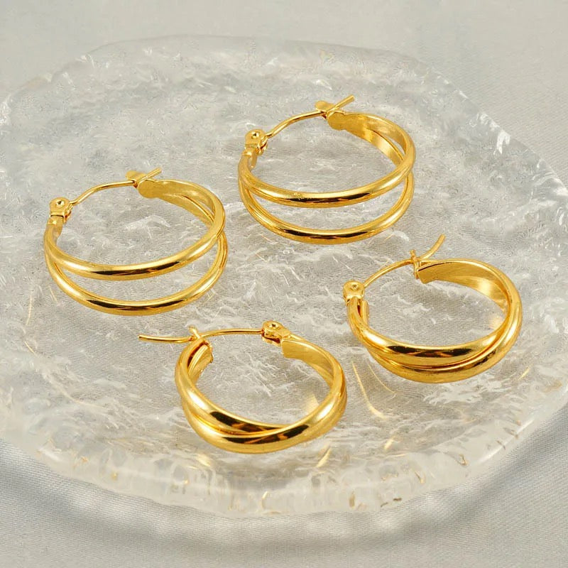 Gold Hoop Earring for Kids