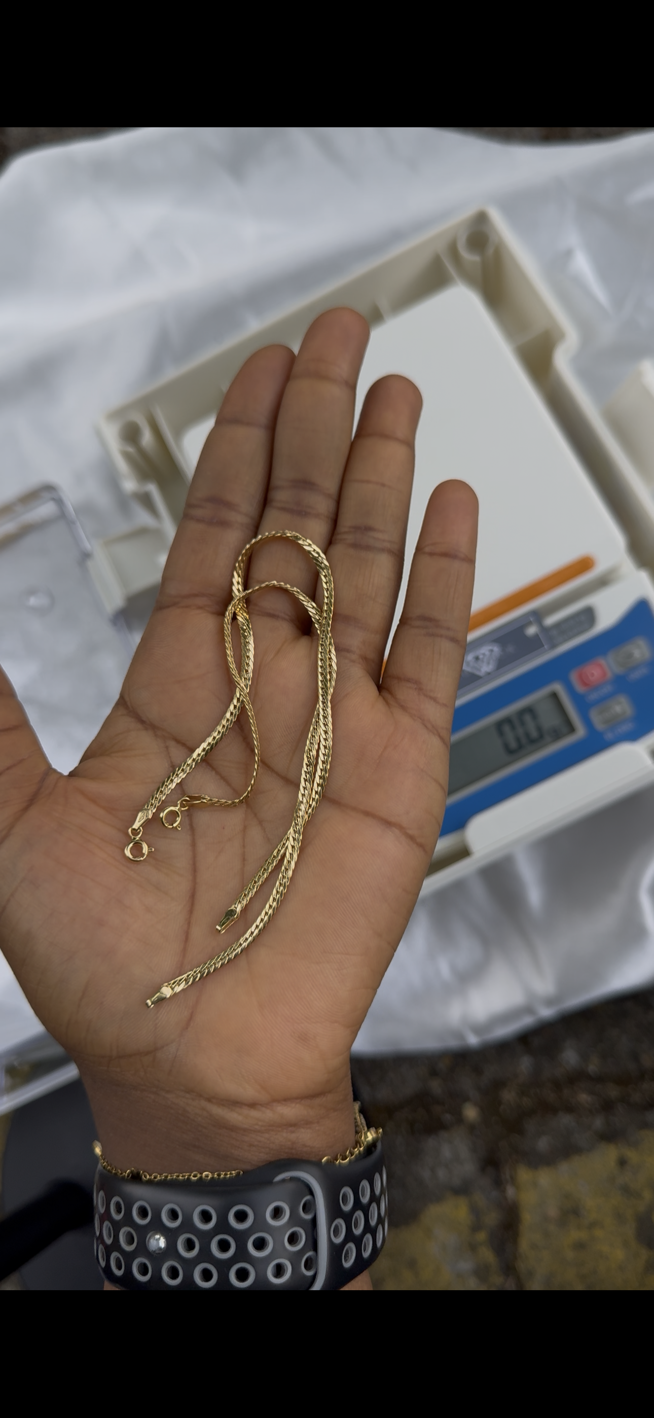 Degacc 18 karat Pure Italian gold bracelets