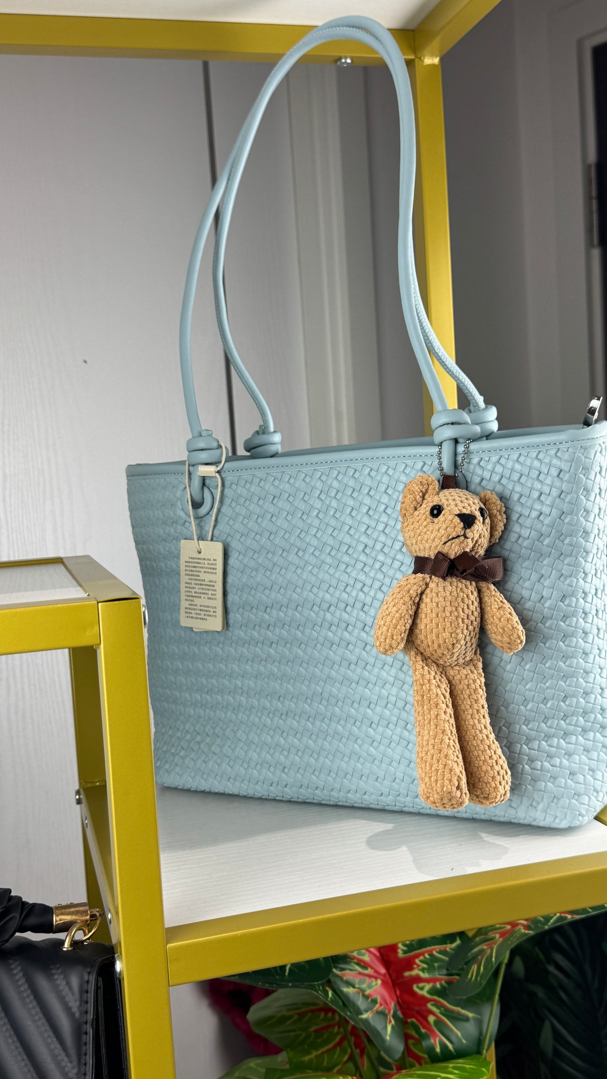 Blue Woven Shoulder Bag {BIG} | LARYZ Everyday 003 | Big