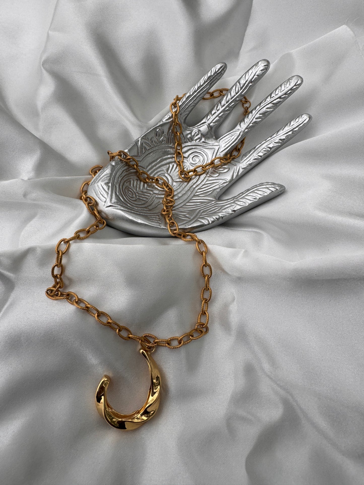 Dixxa Super Double Electroplated Stainless Steel Non Tarnish Bold & Chunky 17.5” Chain