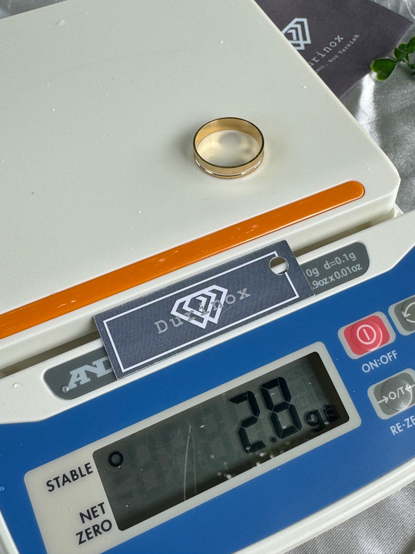Dexam 18 Karat Pure Gold Rings | Men Wedding Band