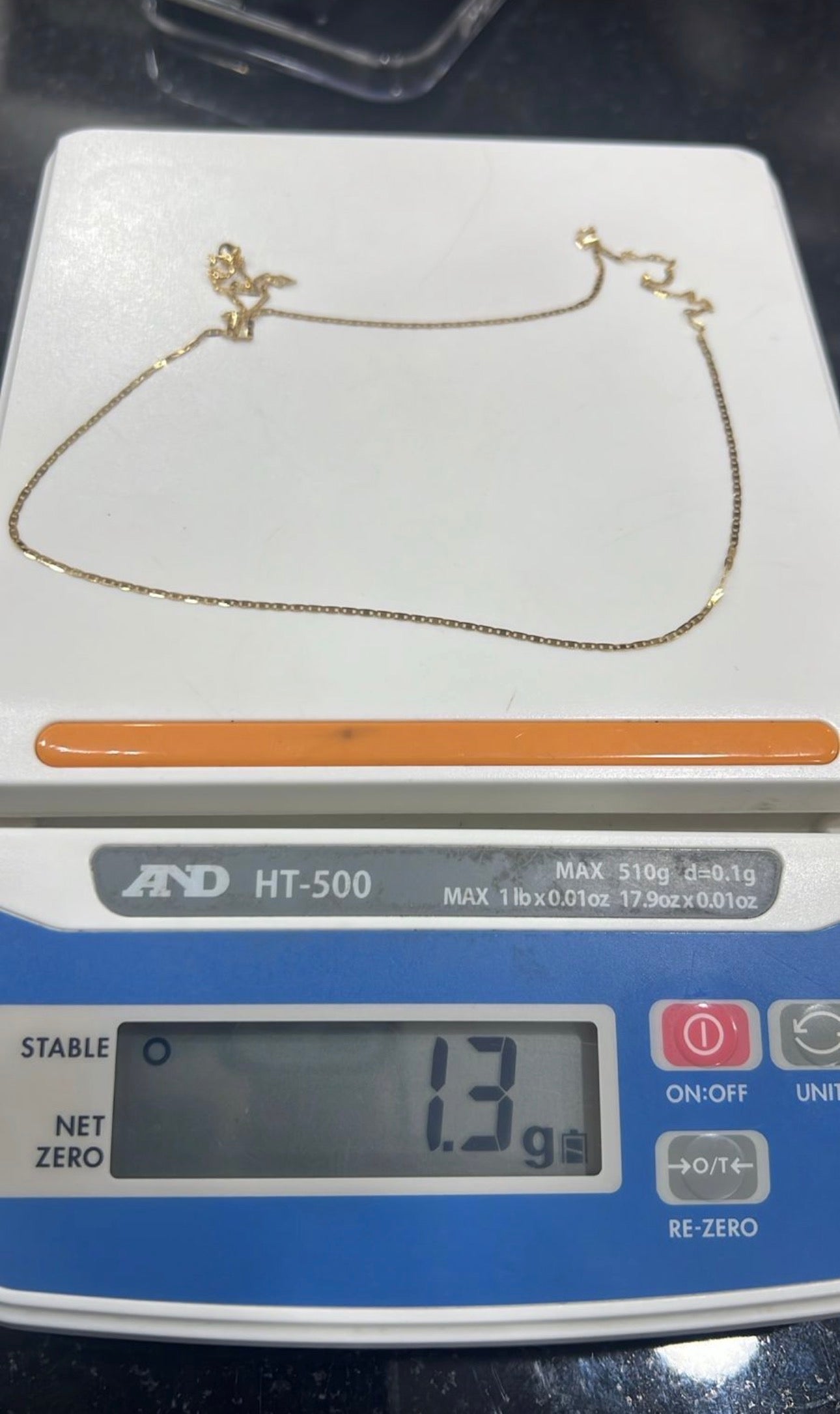 Degac 18Karat Pure Gold Blade Chain