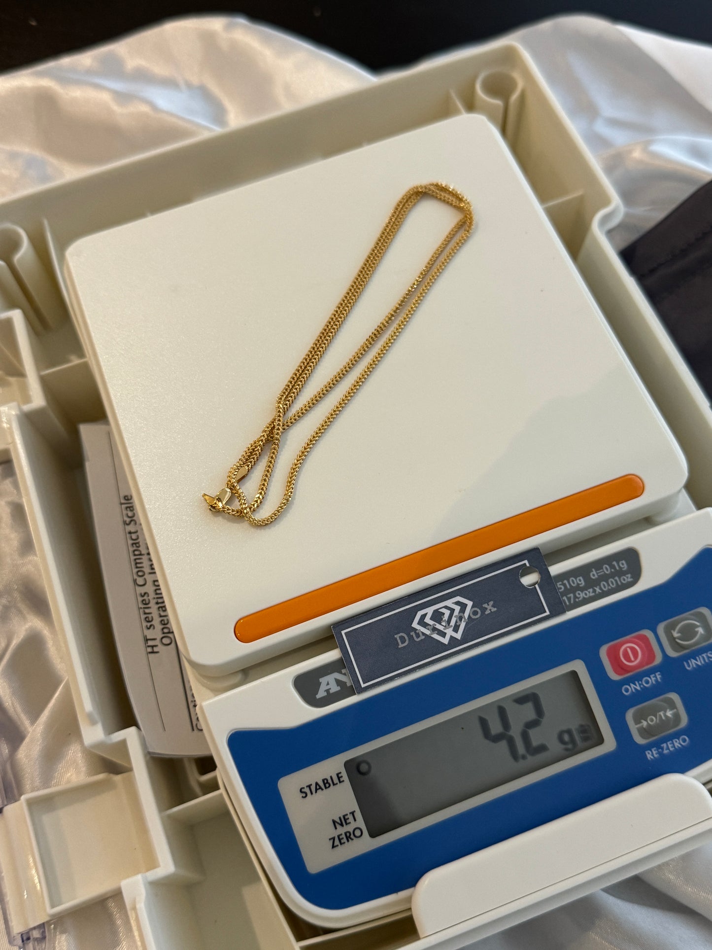 Degaarb 18ct Pure Gold Franco Chain