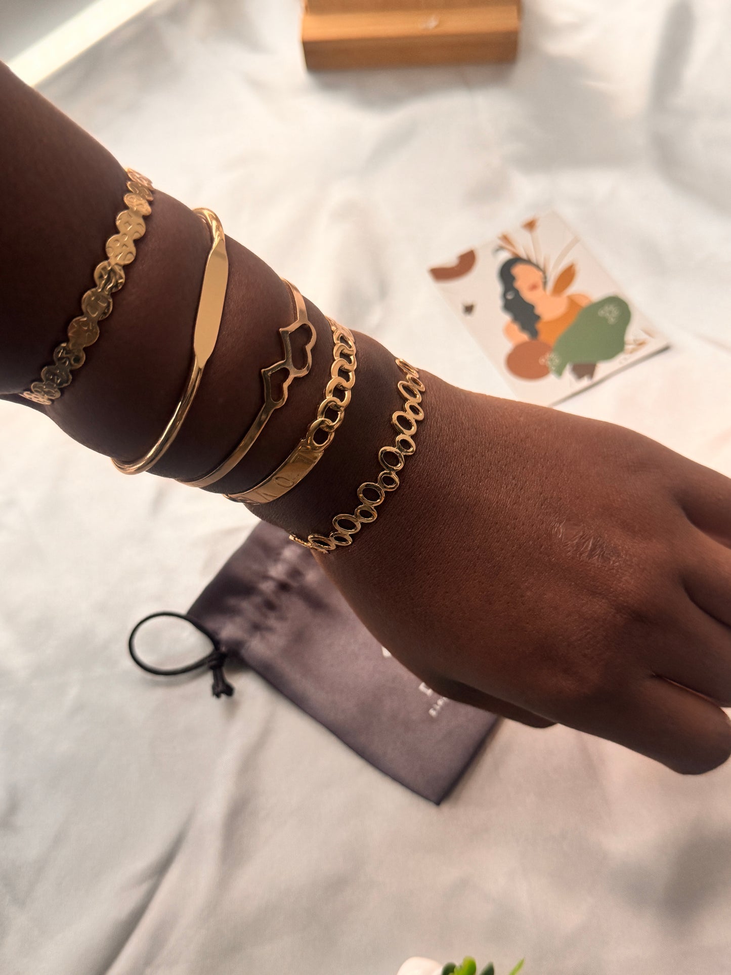 Dodal Gold Plated Bangles