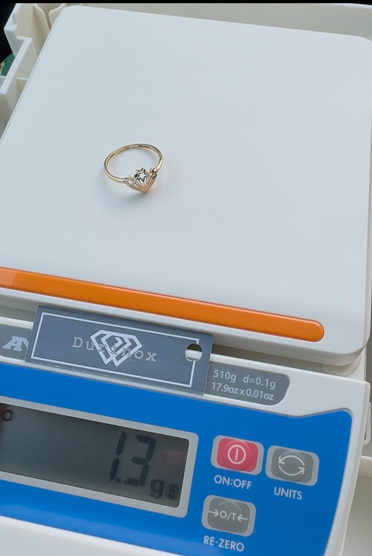 Degaq 18Karat Real Gold Ring
