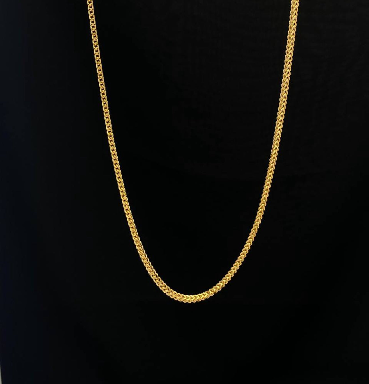 Degaarb 18ct Pure Gold Franco Chain