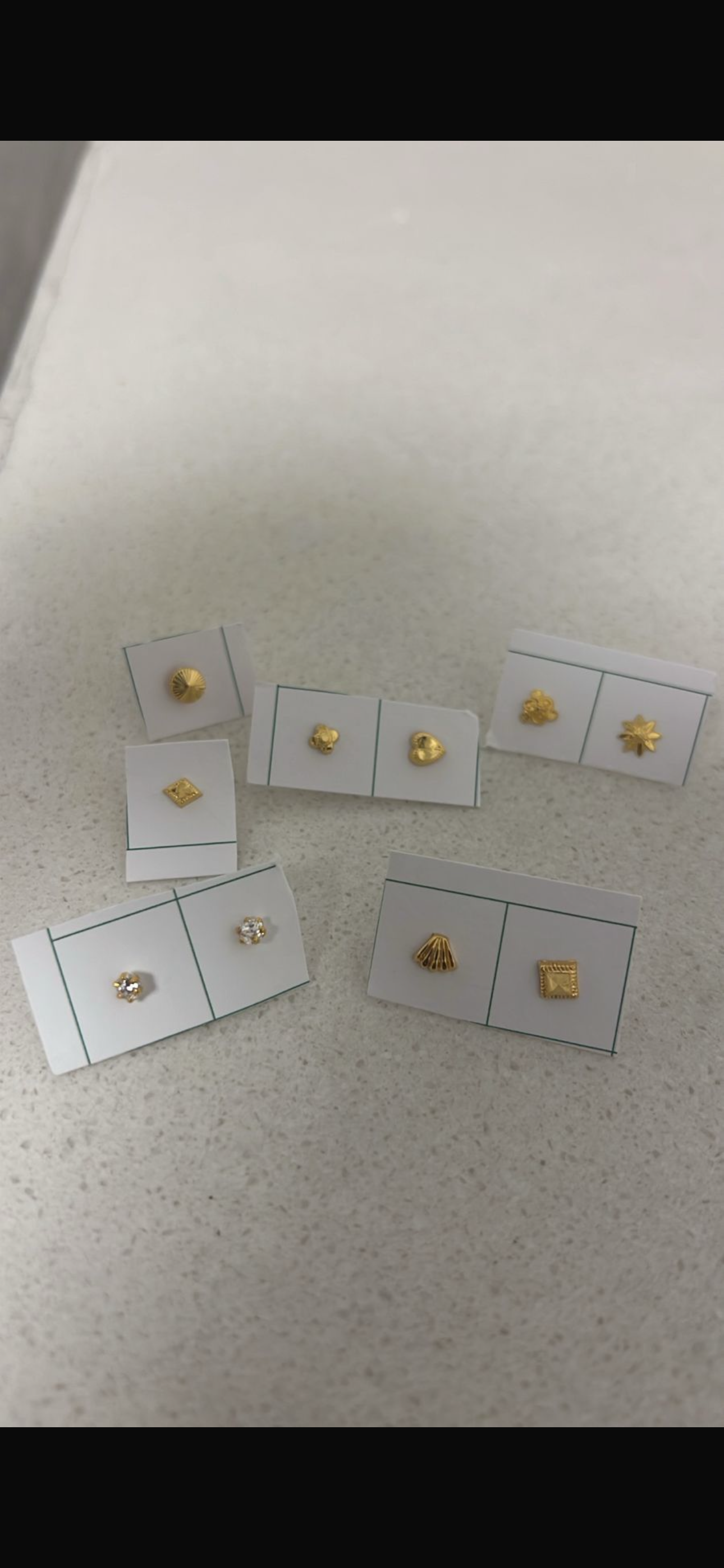 Dugad 22ct | 22 Karat Real Gold Nose Stud Pin Ring
