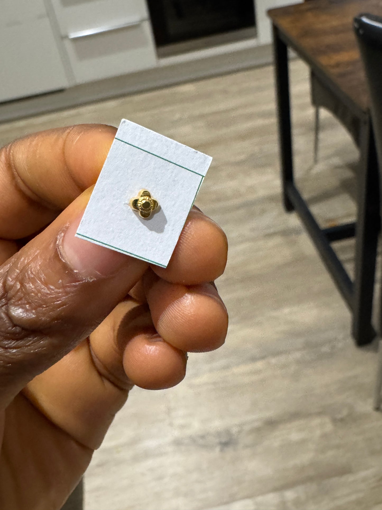 Dugad 22ct | 22 Karat Real Gold Nose Stud Pin Ring