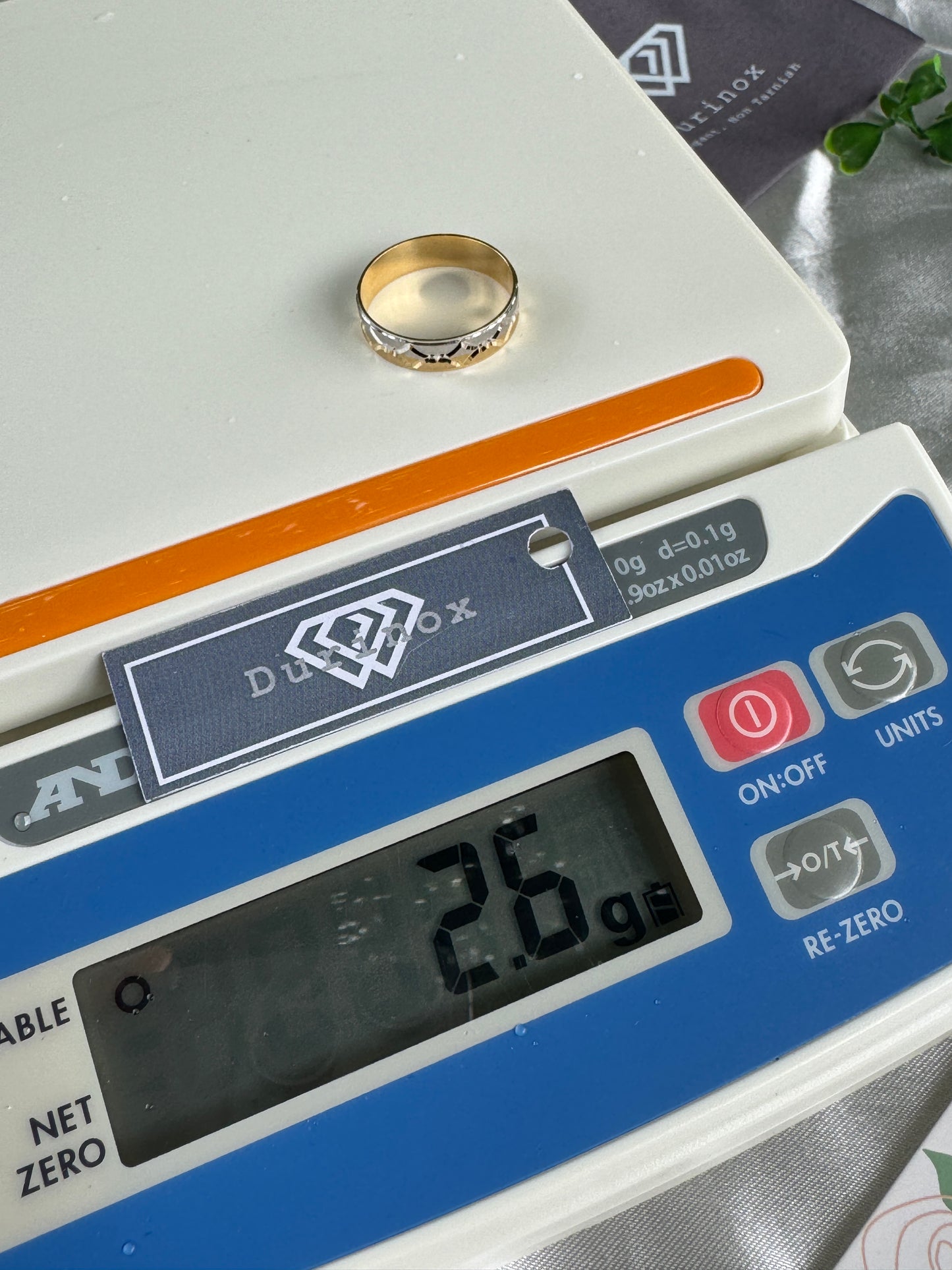 Debam 18 Karat Real Gold Rings