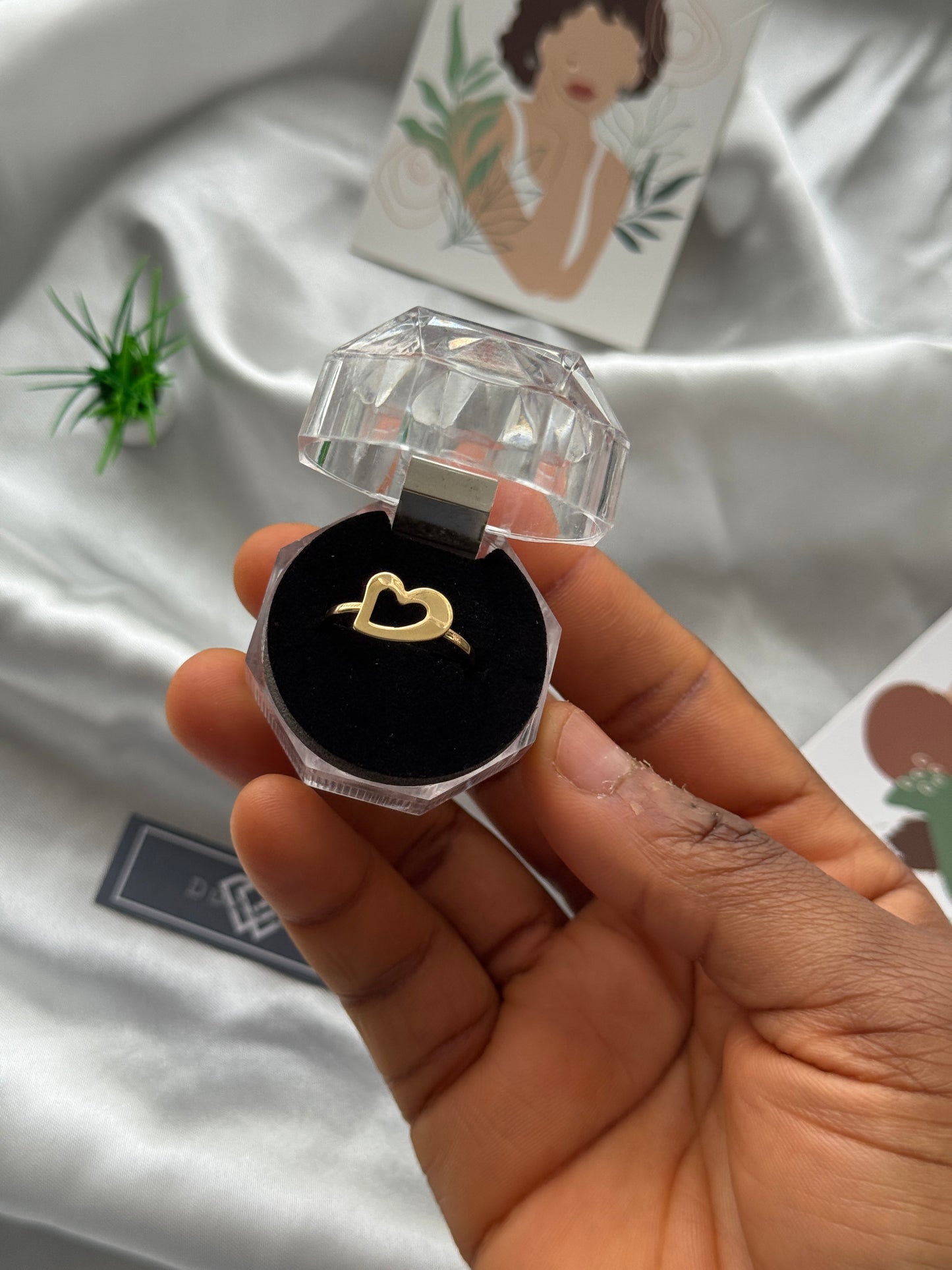 Degaq 18Karat Real Gold Ring