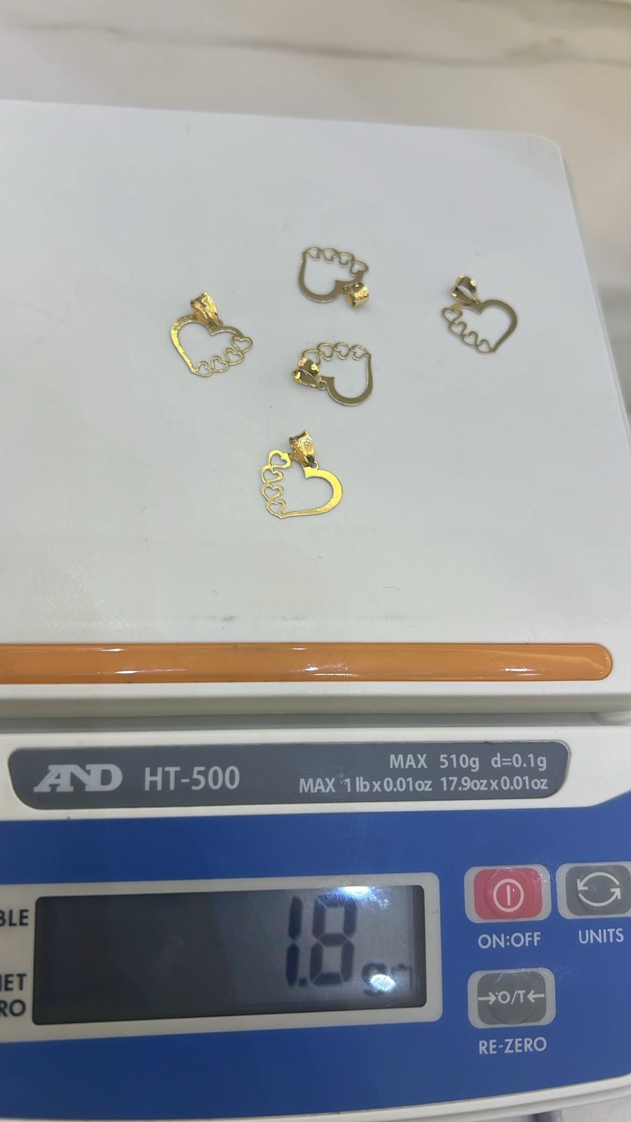 Dagab 18ct Gold Love|Heart Minimalist Pendant