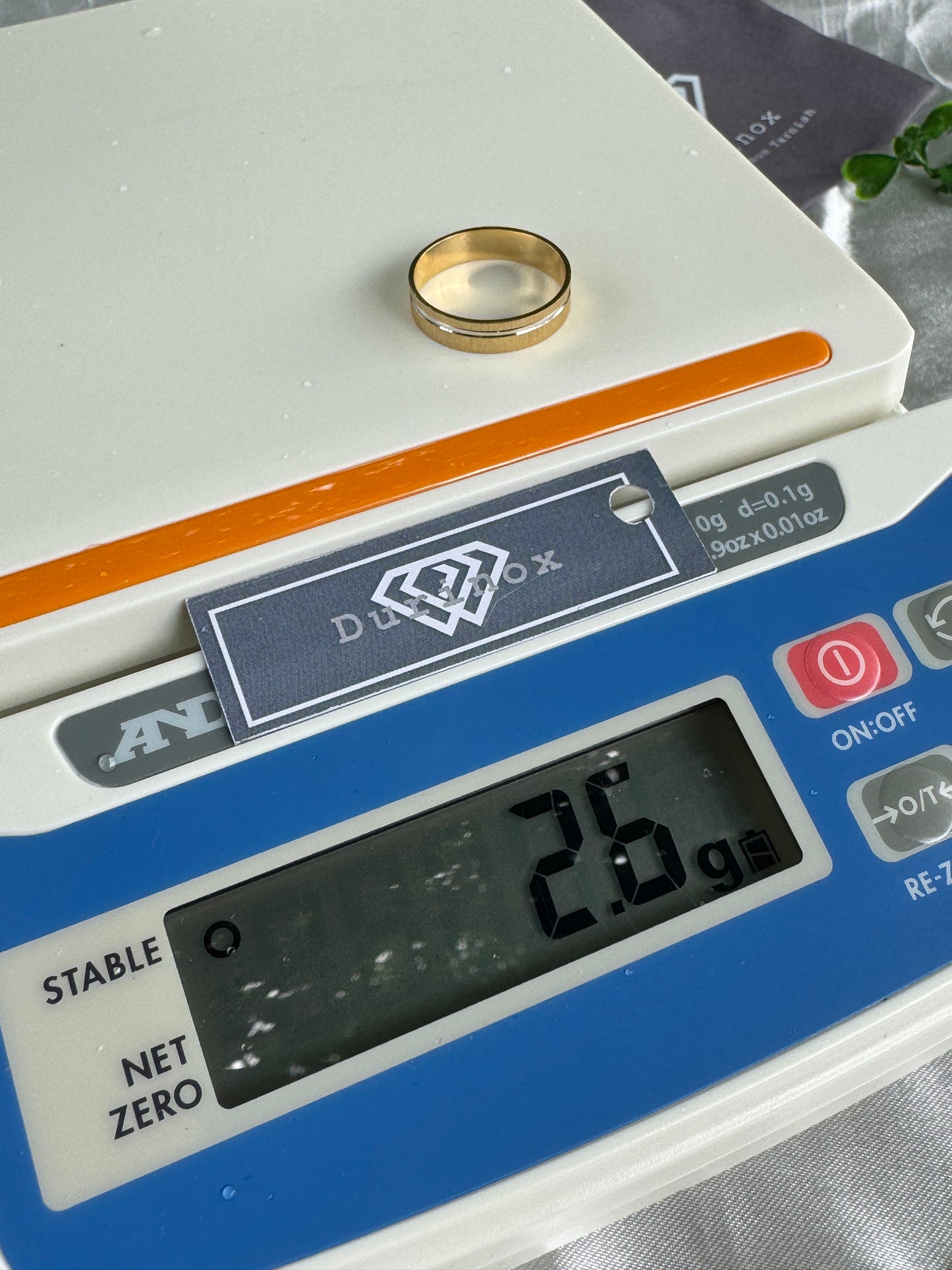 Dexam 18 Karat Pure Gold Rings | Men Wedding Band