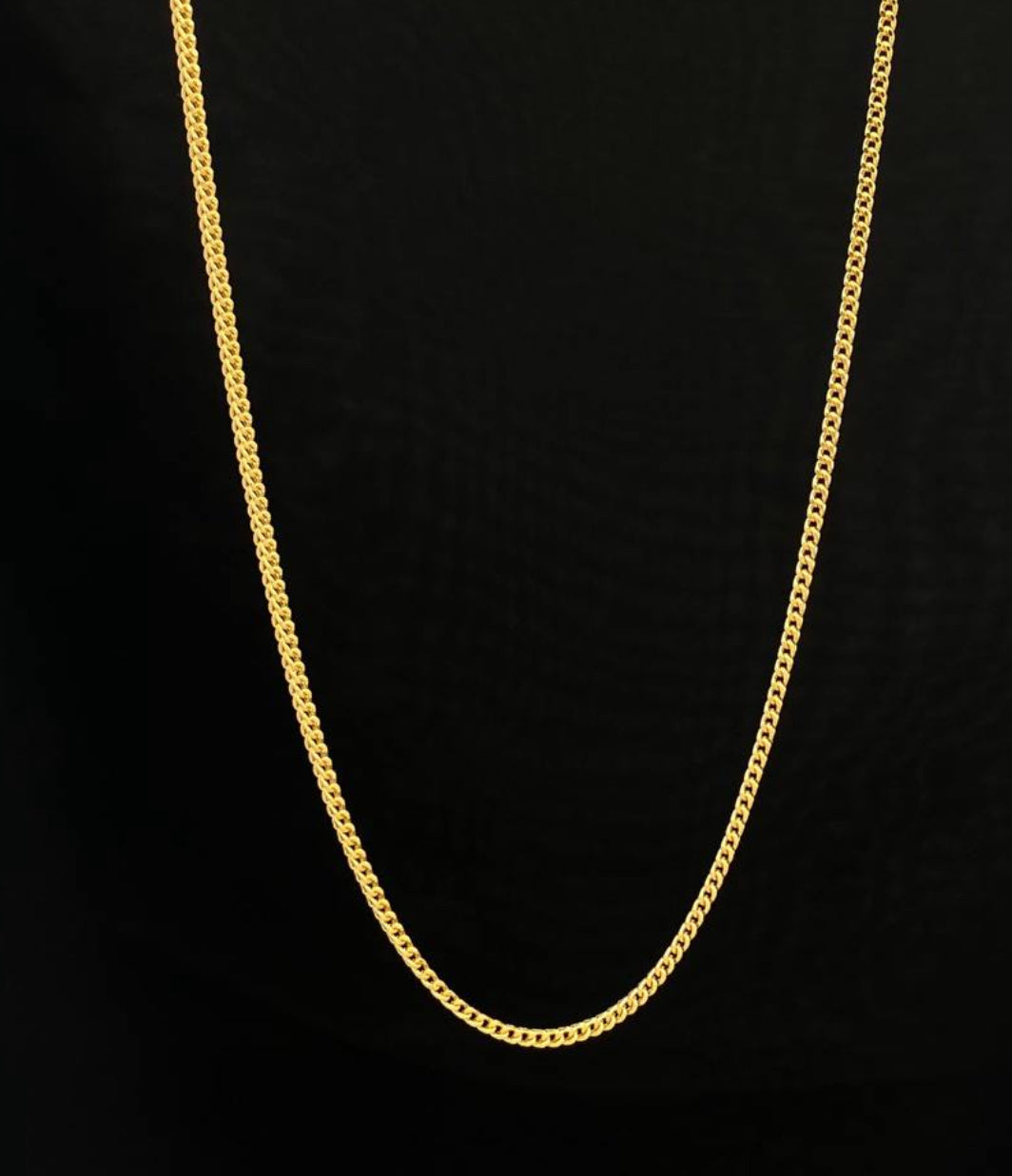 Degaarb 18ct Pure Gold Franco Chain