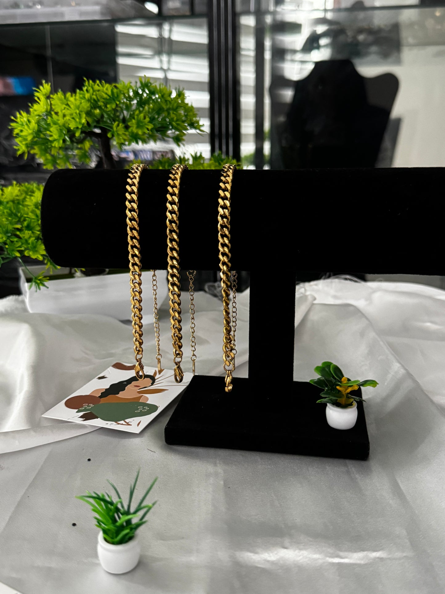 Buy Danch 18K Gold Plated Cuban Chain Anklets Non Tarnish Hypoallergenic