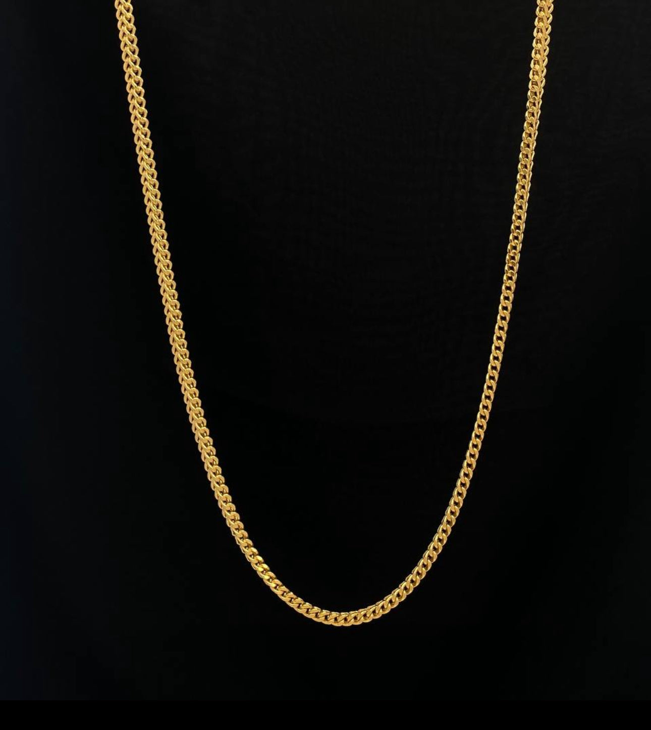 Degaarb 18ct Pure Gold Franco Chain