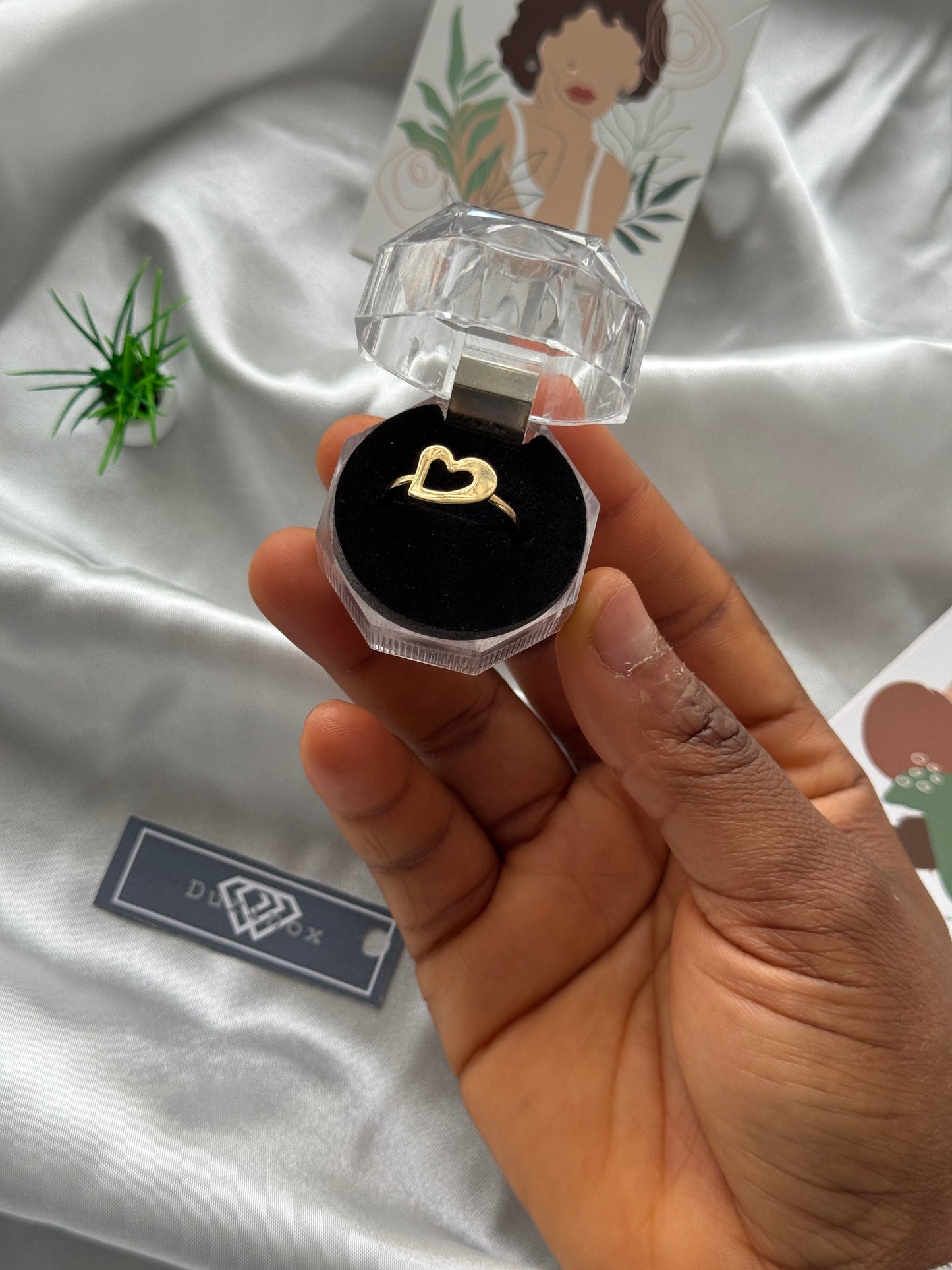 Degaq 18Karat Real Gold Ring
