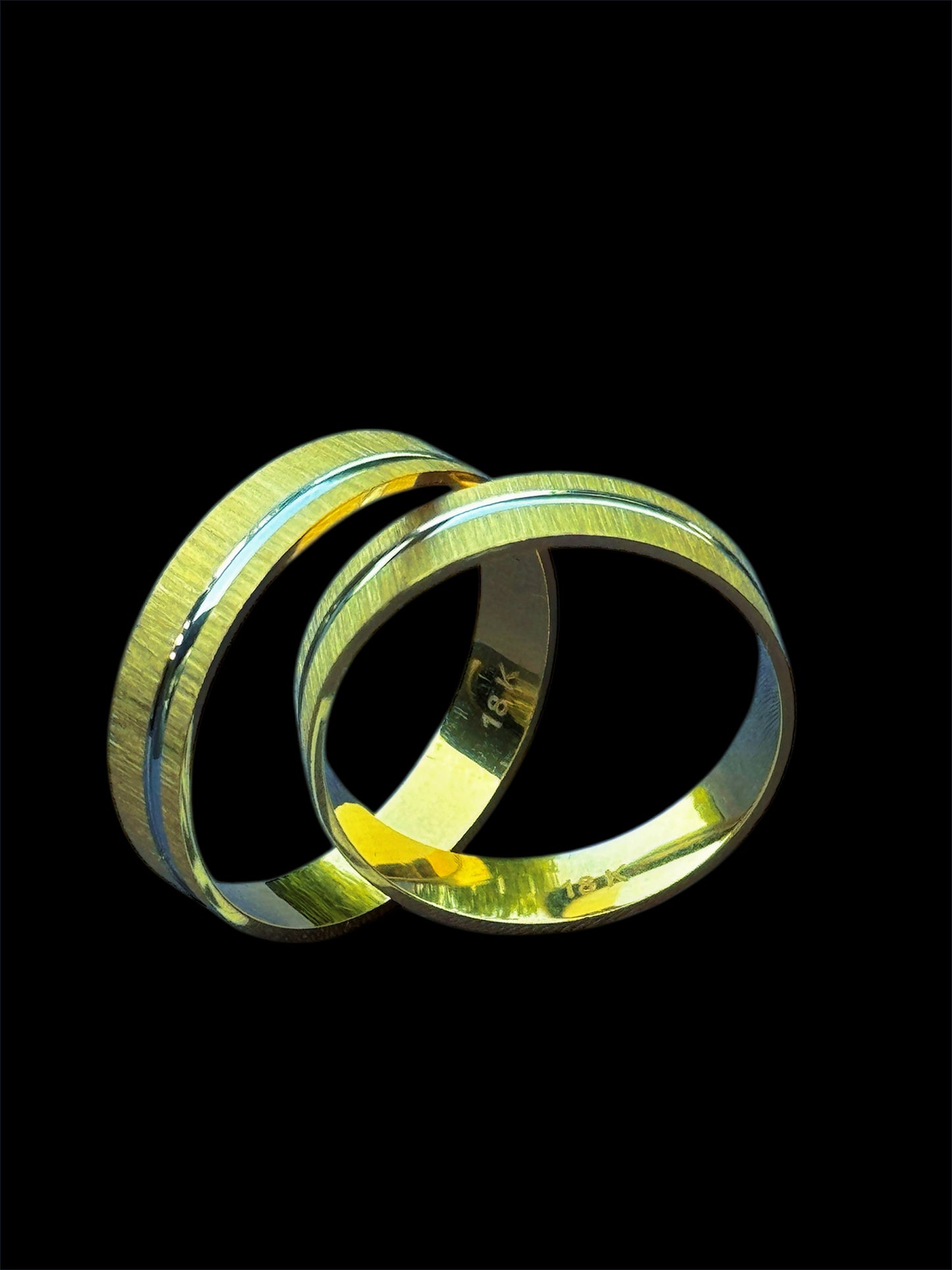 Dexam 18 Karat Pure Gold Rings | Men Wedding Band
