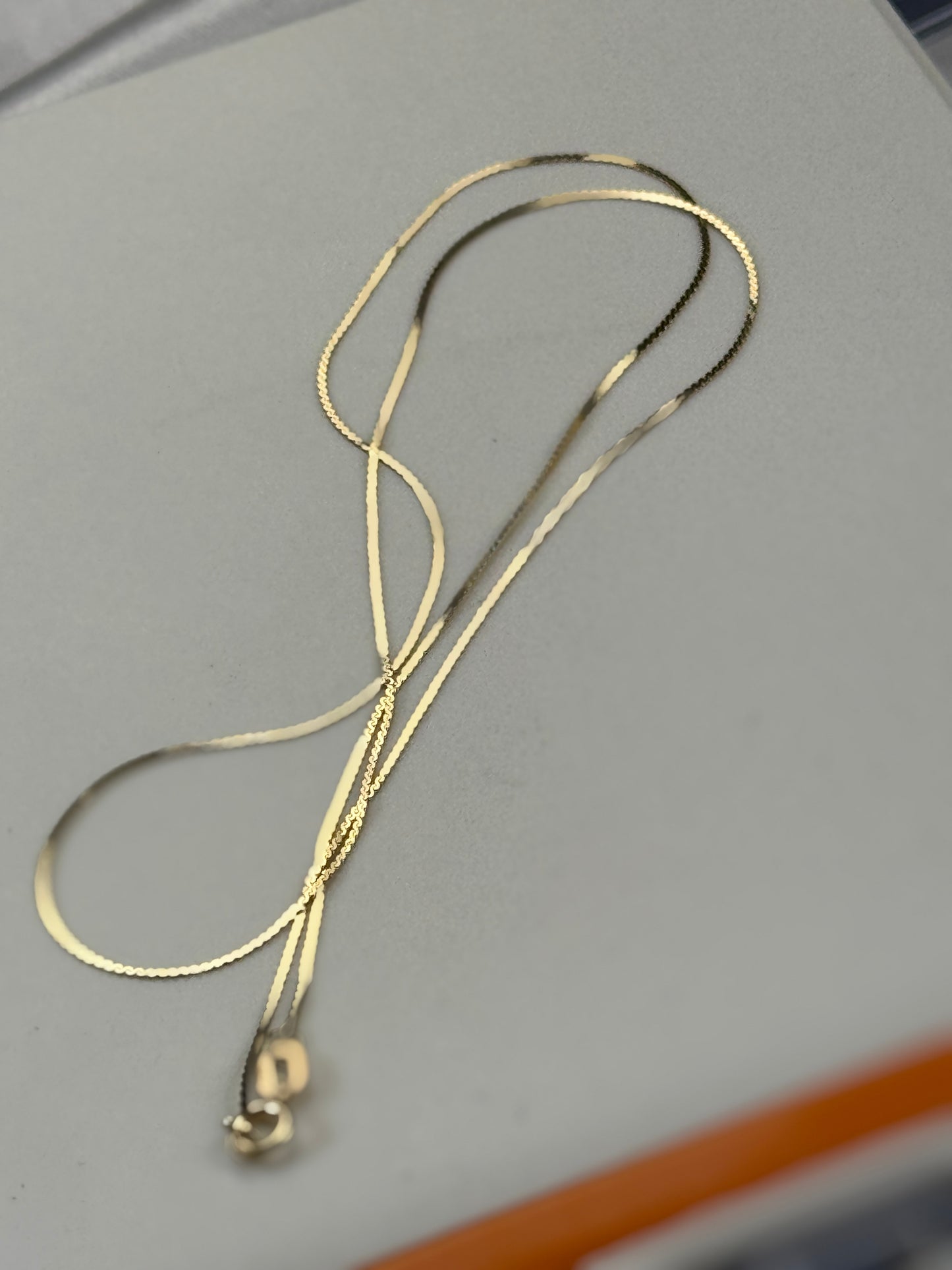 Degaatt 18ct Pure Gold Chain 18inches