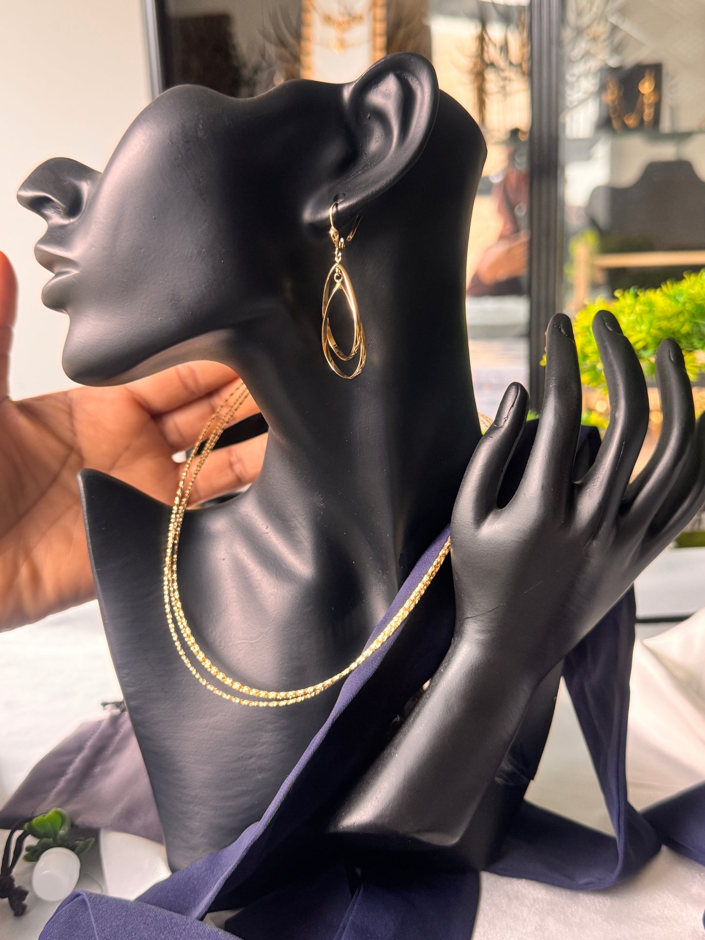Order Deglac 18Karat Solid Gold Chord Chain Necklace