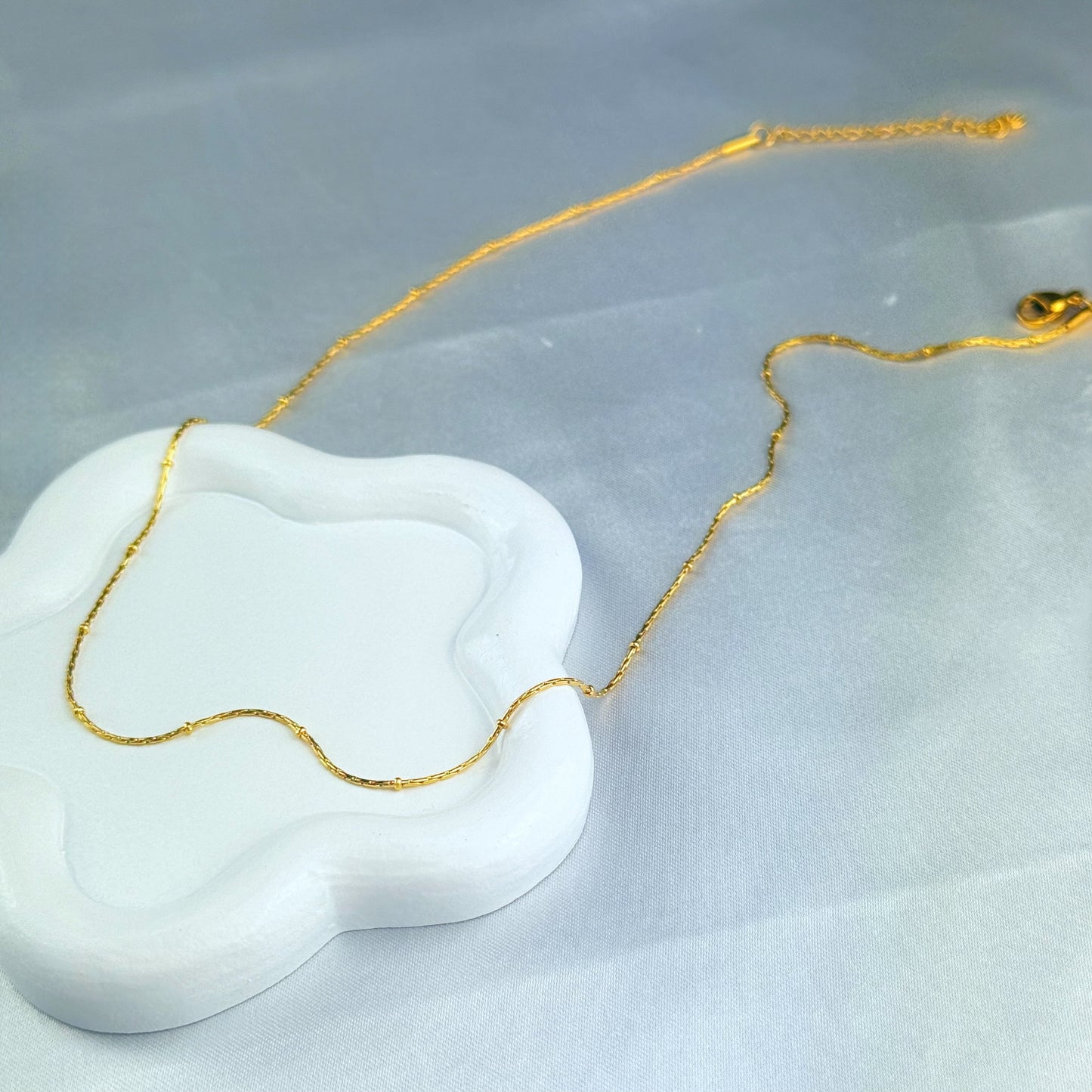 Dicab Stainless Steel Flat Round Snake and Rope Chains