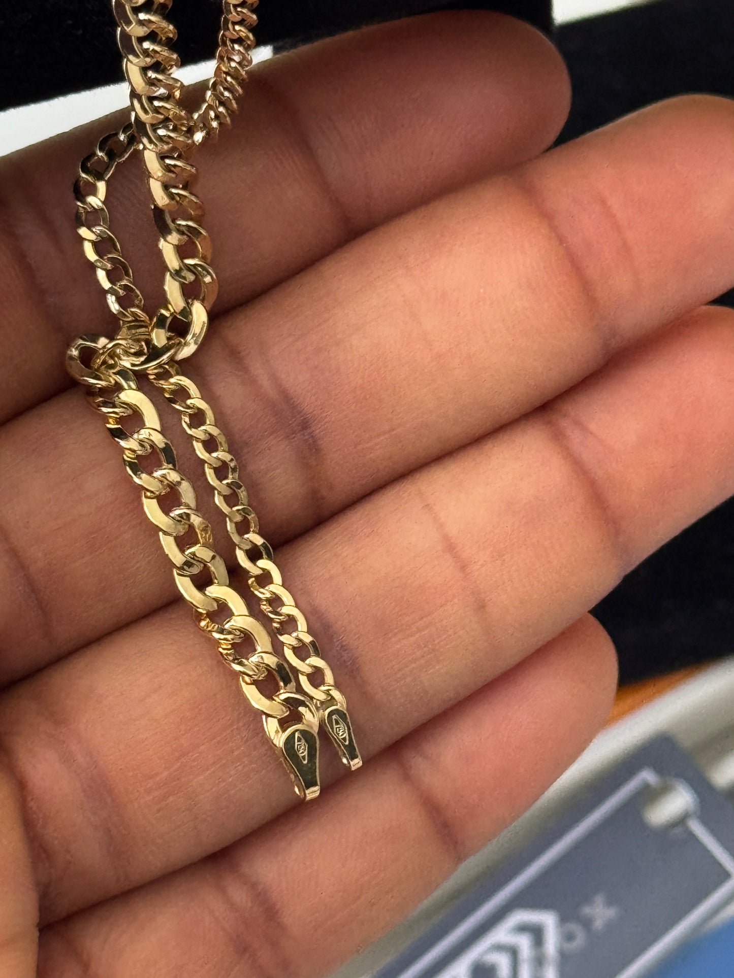 Deglaak 18Karat Pure Gold (Extra) Cuban Anklets