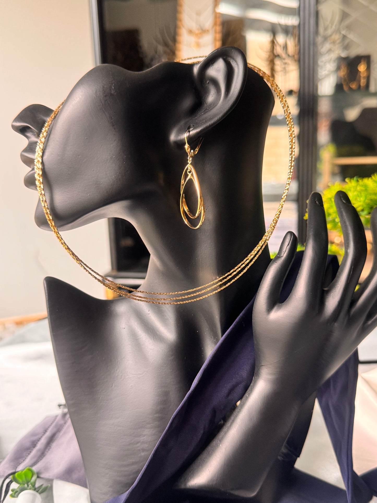 Order Deglac 18Karat Solid Gold Chord Chain Necklace
