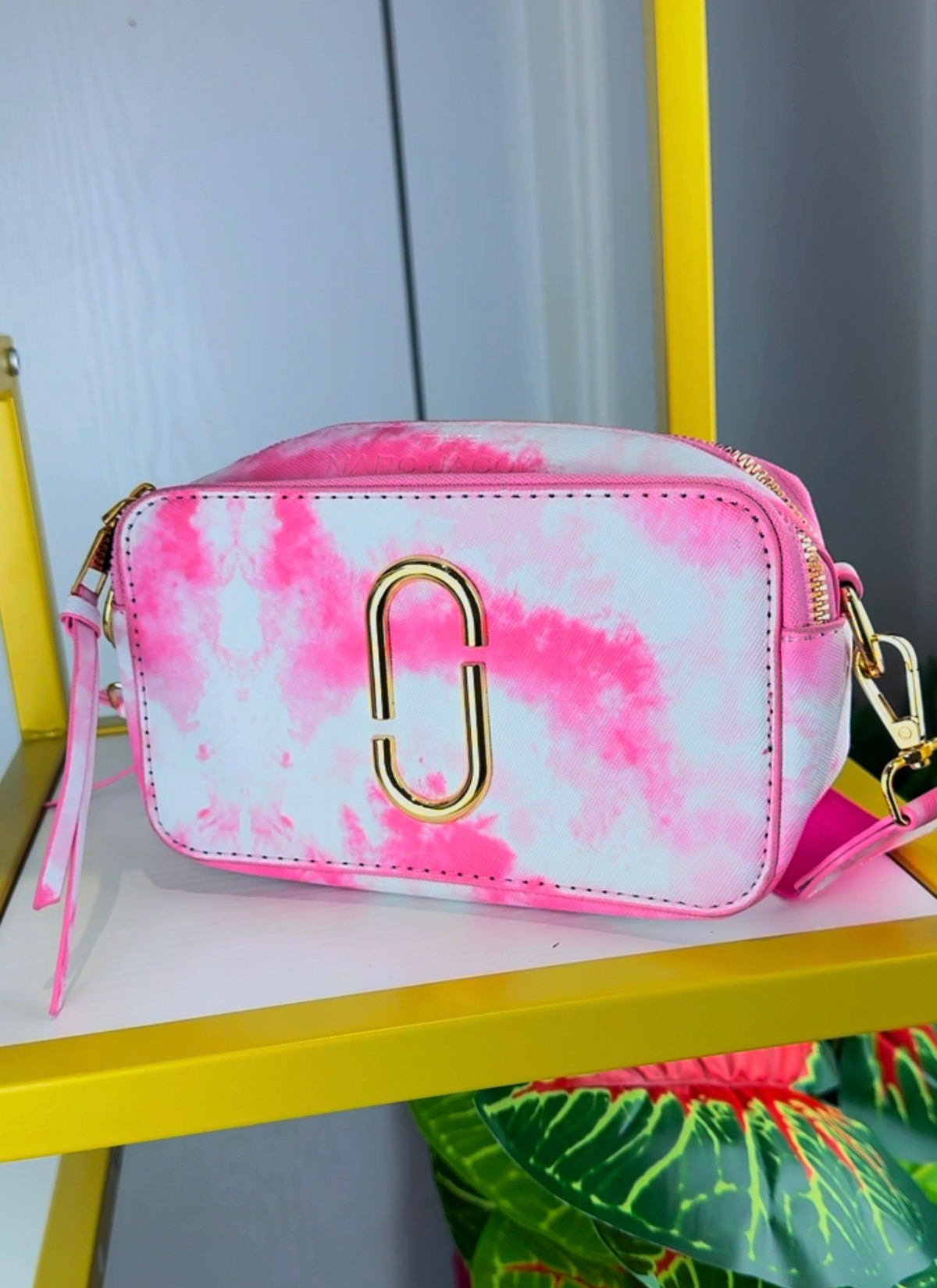 Pink White Patched Shoulder Bag | LARYZ Everyday - 020 | Small