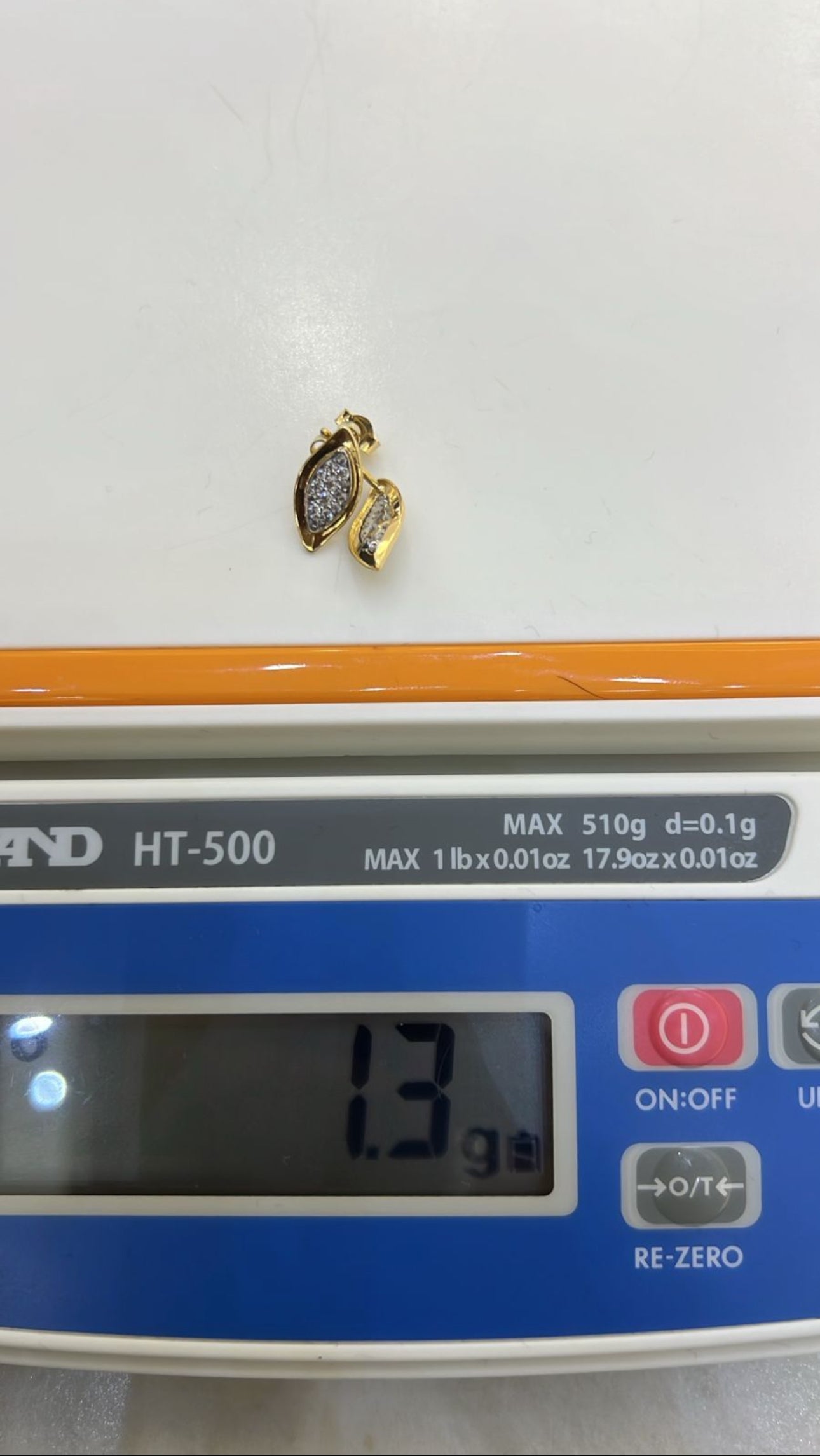 Degart 18Karat Gold Stud Earrings