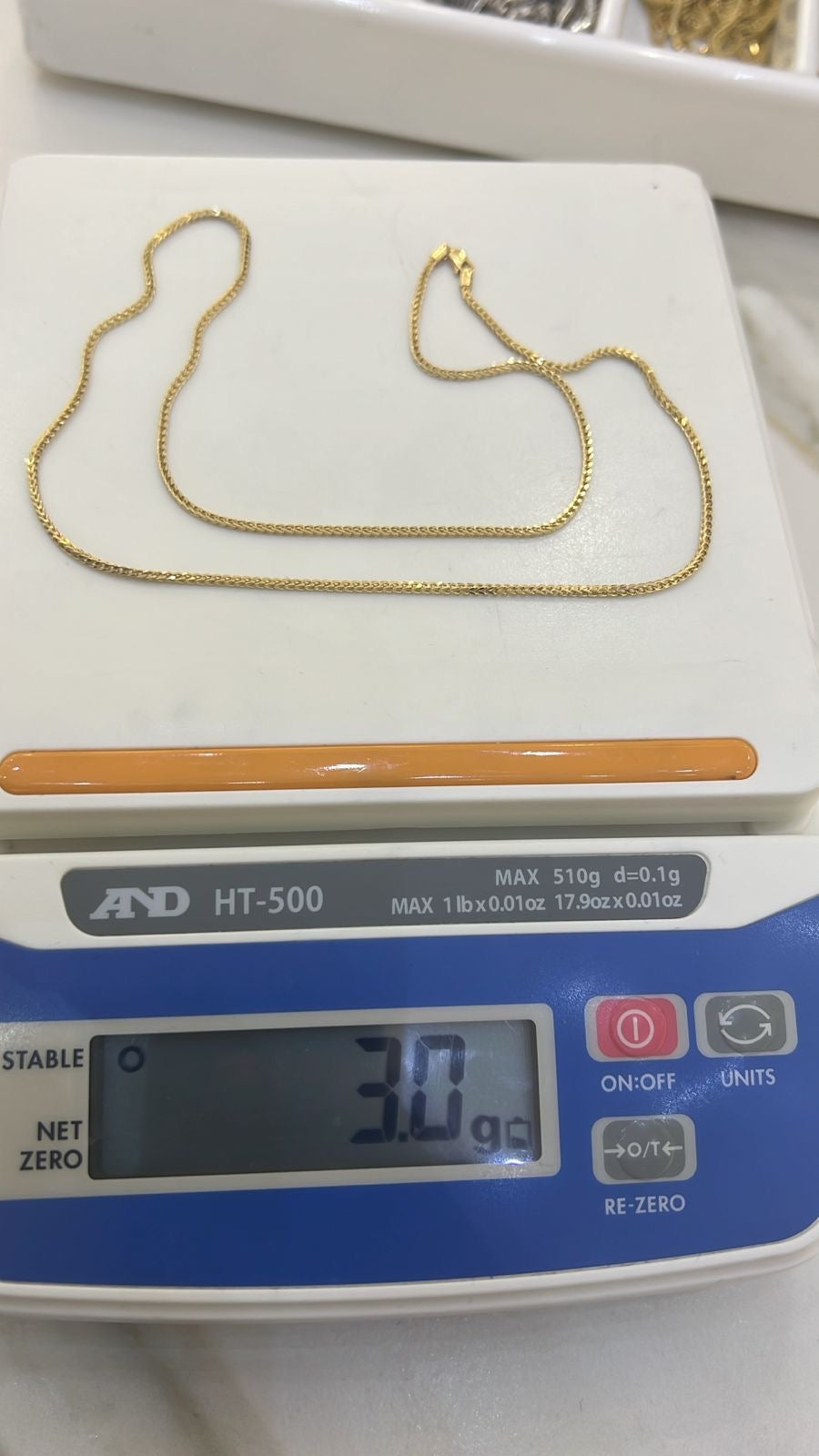 Degaarb 18ct Pure Gold Franco Chain