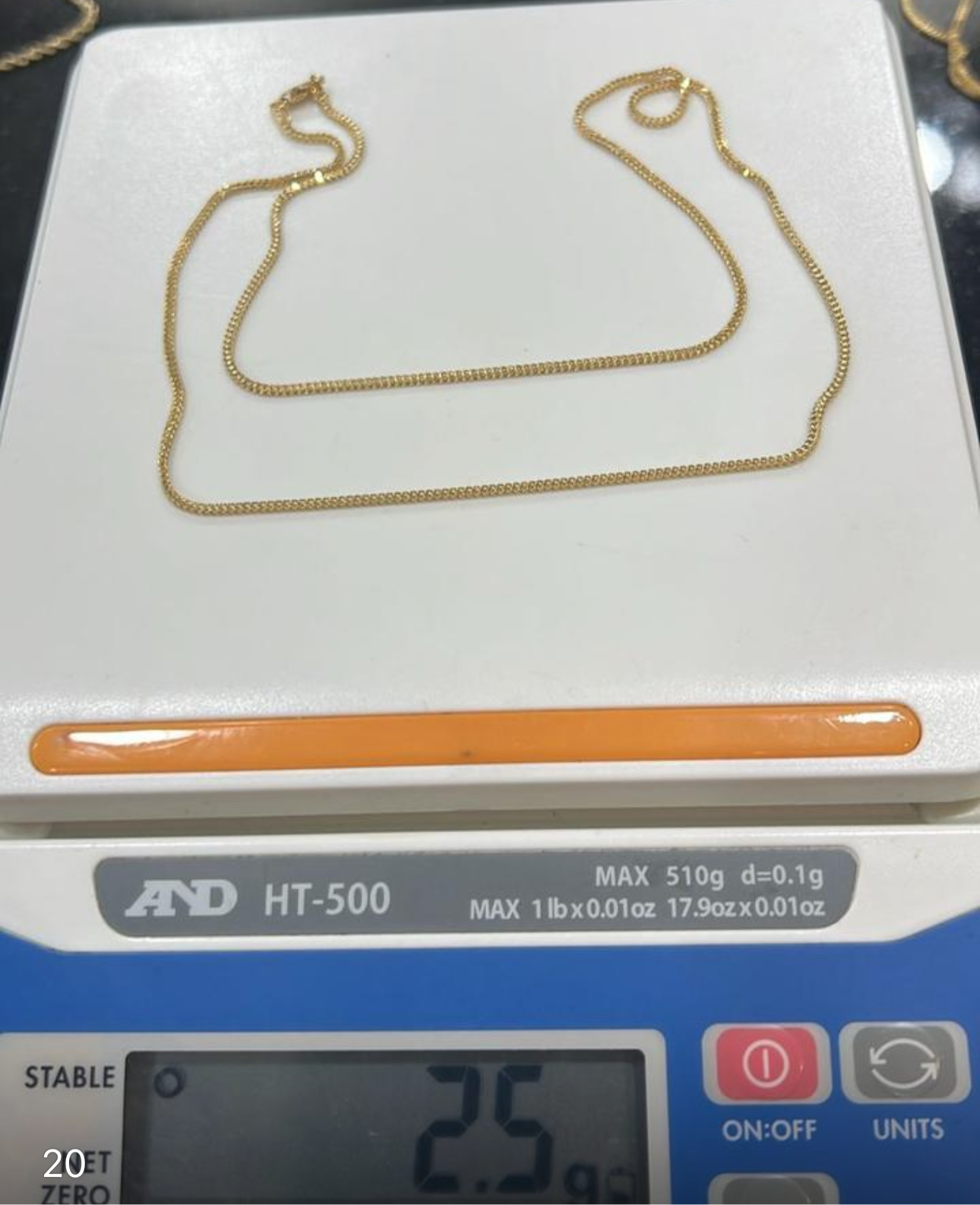 Degaarb 18ct Pure Gold Franco Chain