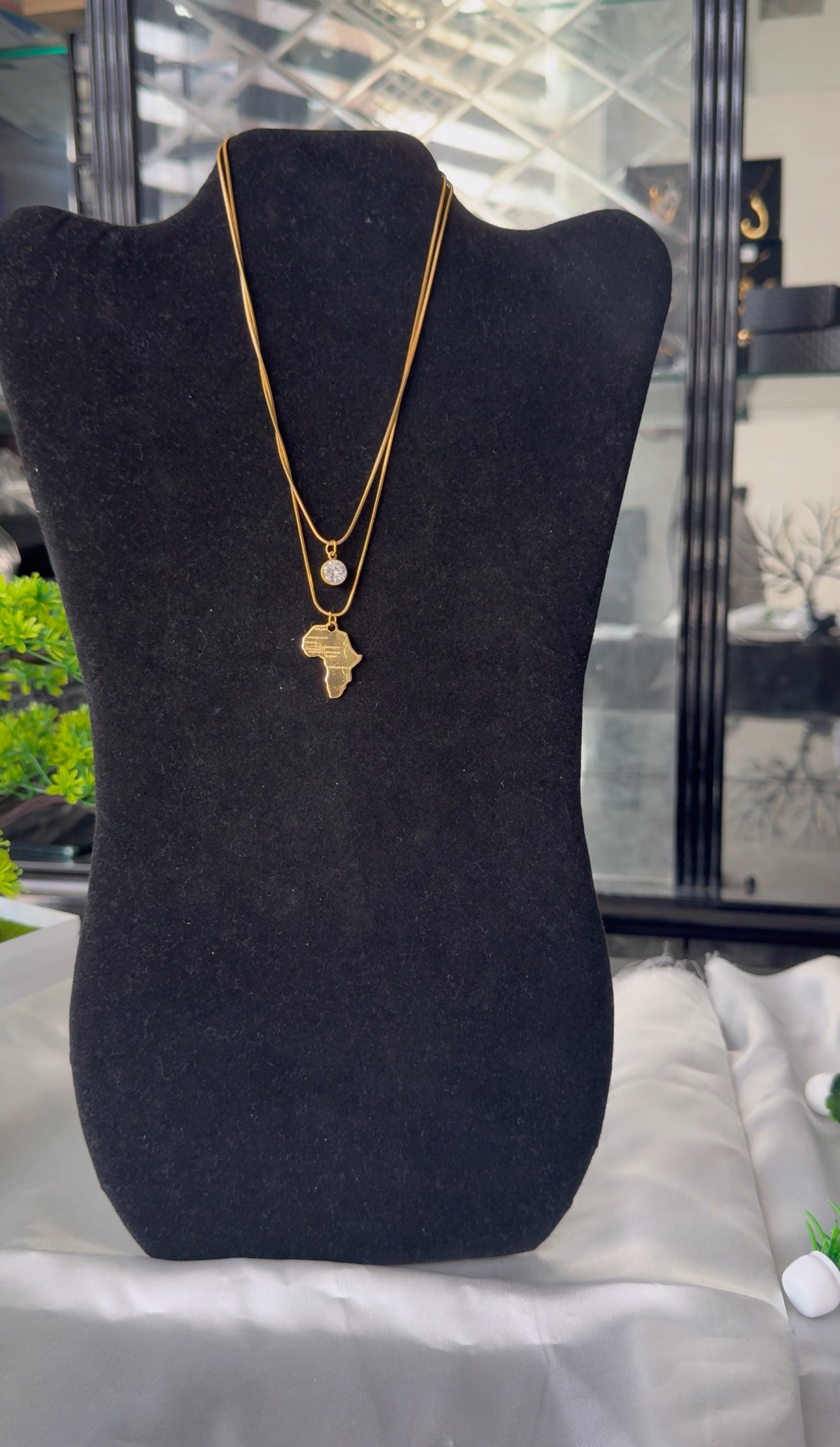 Didul Everyday Wear Non Tarnish Stainless Steel Chain Necklace
