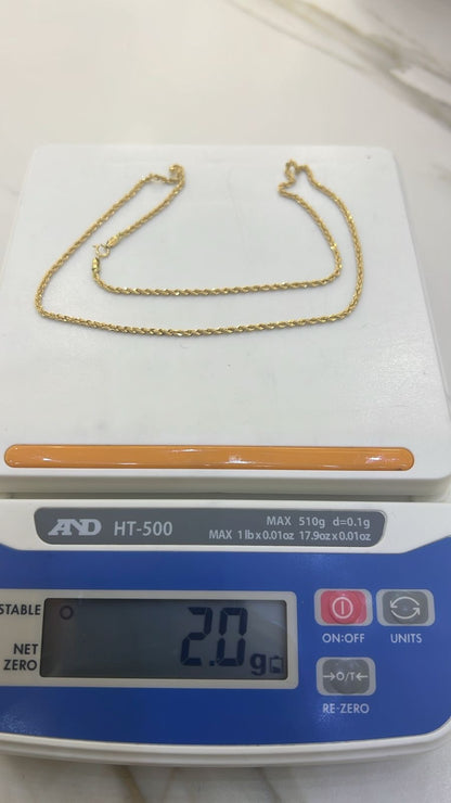 Degak 18Karat Pure Gold Chain