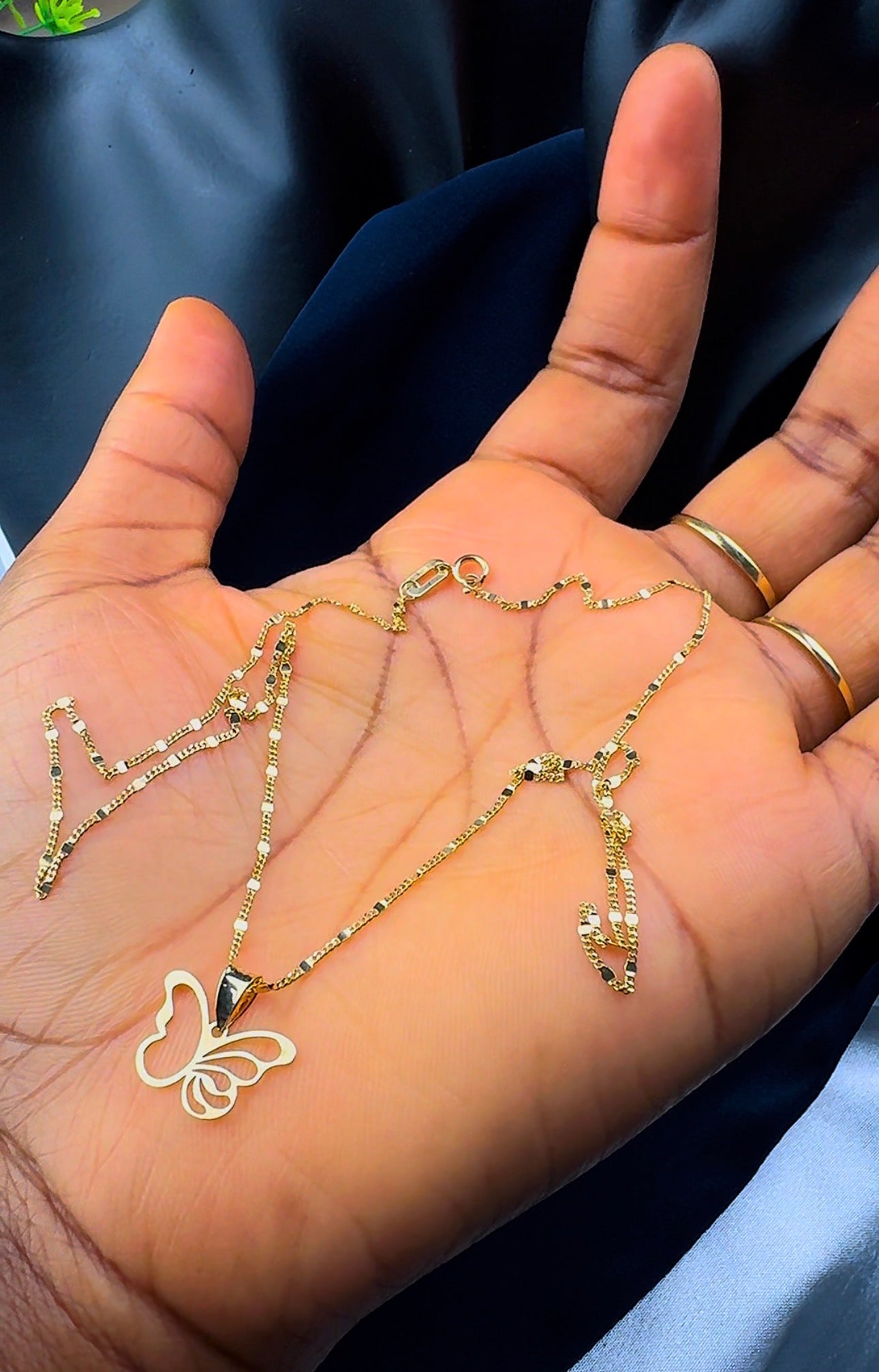 Degacc 18 karat Pure Italian gold Chain