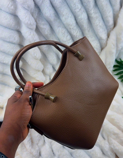 Brown Tote Women's Handbag | LARYZ Everyday - 017 | Small-Medium