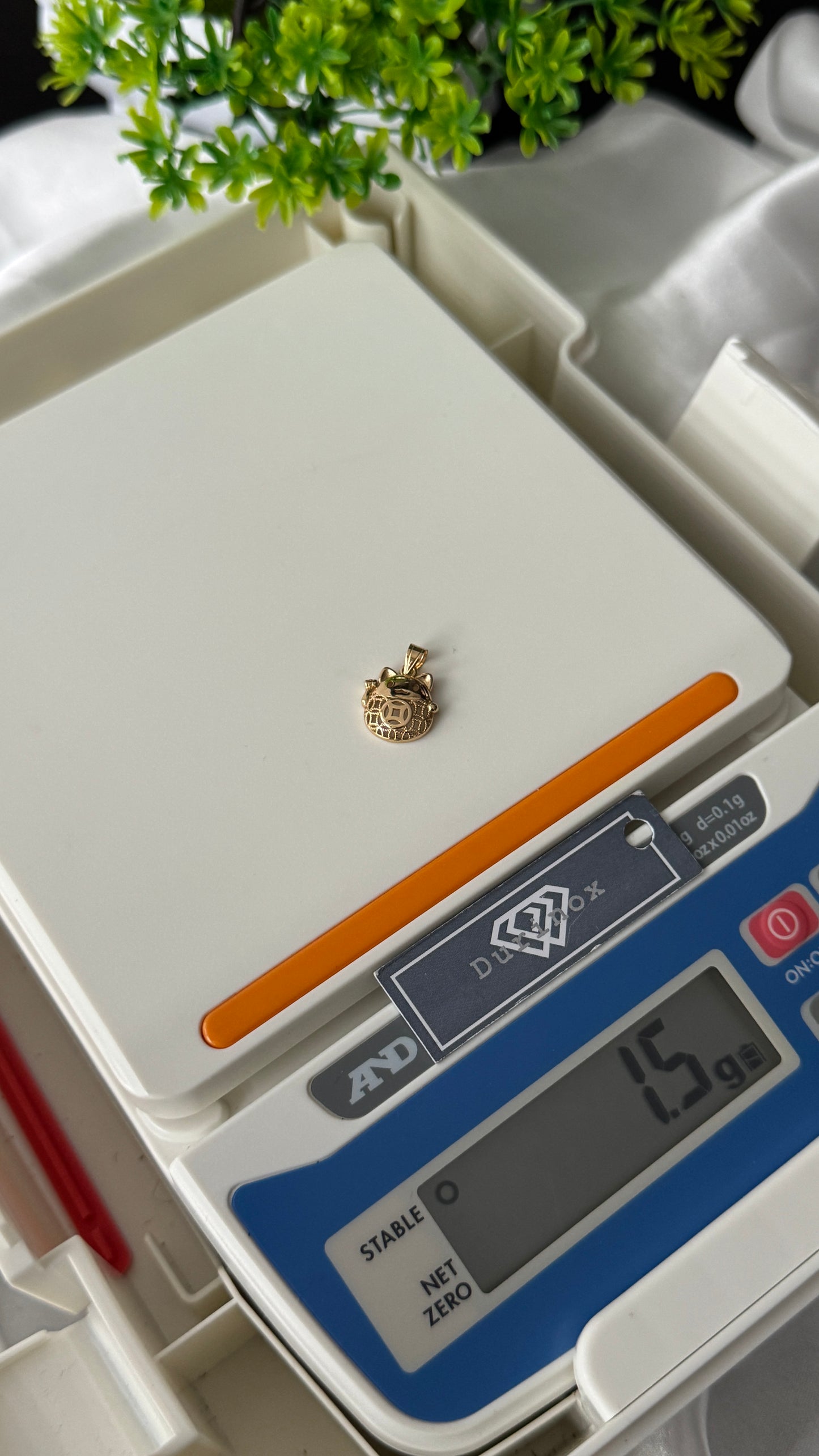 Diixam 18K Real Gold (Beetle) Pendant