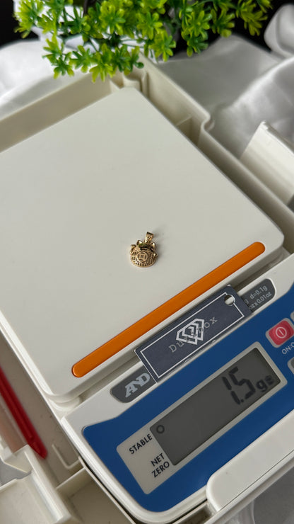 Diixam 18K Real Gold (Beetle) Pendant