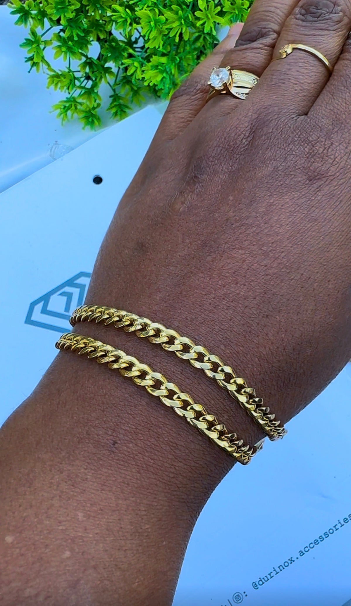 18K Solid Gold Cuban Bracelet – 3.1g - 8.5 Inches