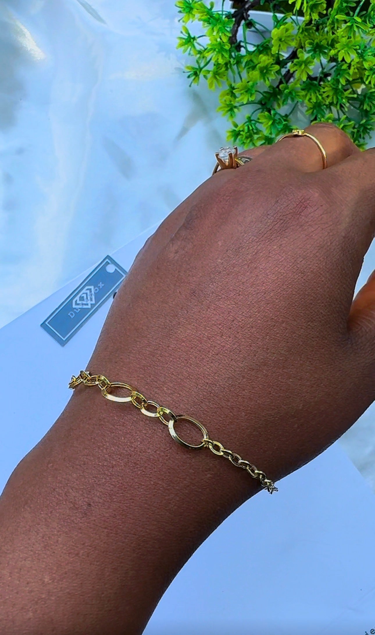 18K Solid Gold Link Bracelet 2.2g | 7.5 Inches
