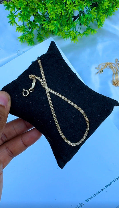 18ct Solid Gold Carpet Bracelets 7.5 Inches | 1.36g | Lightweight