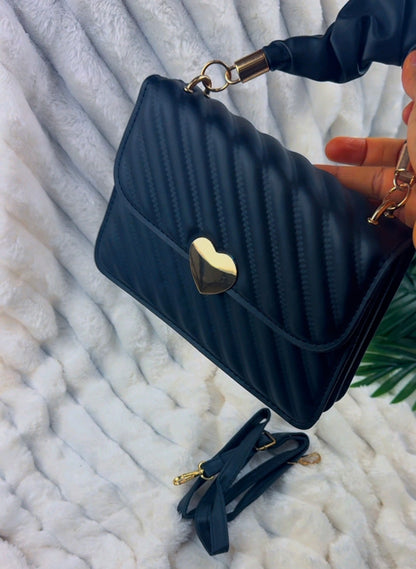 Black Structured Women's Handbag {Small} | LARYZ Everyday - 014 | Small