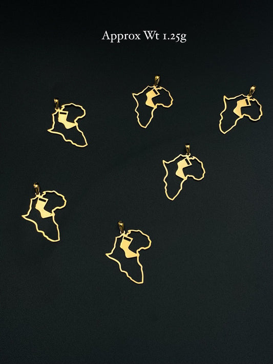 Deglaff 18 Karat Real Gold Chain Pendant