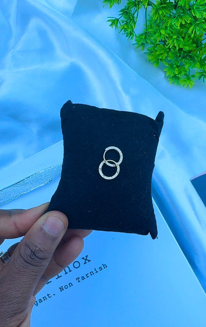 18k Solid Gold Hoop Earrings (Tiny)