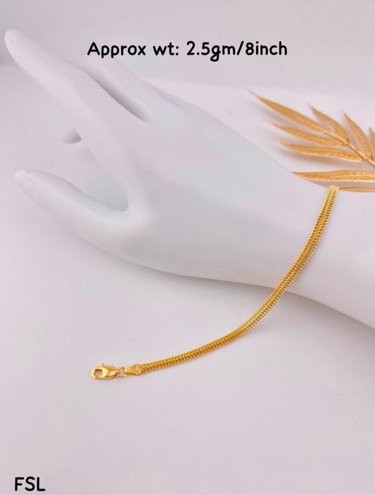 Degag pure 18Karat Pure Gold Bracelet