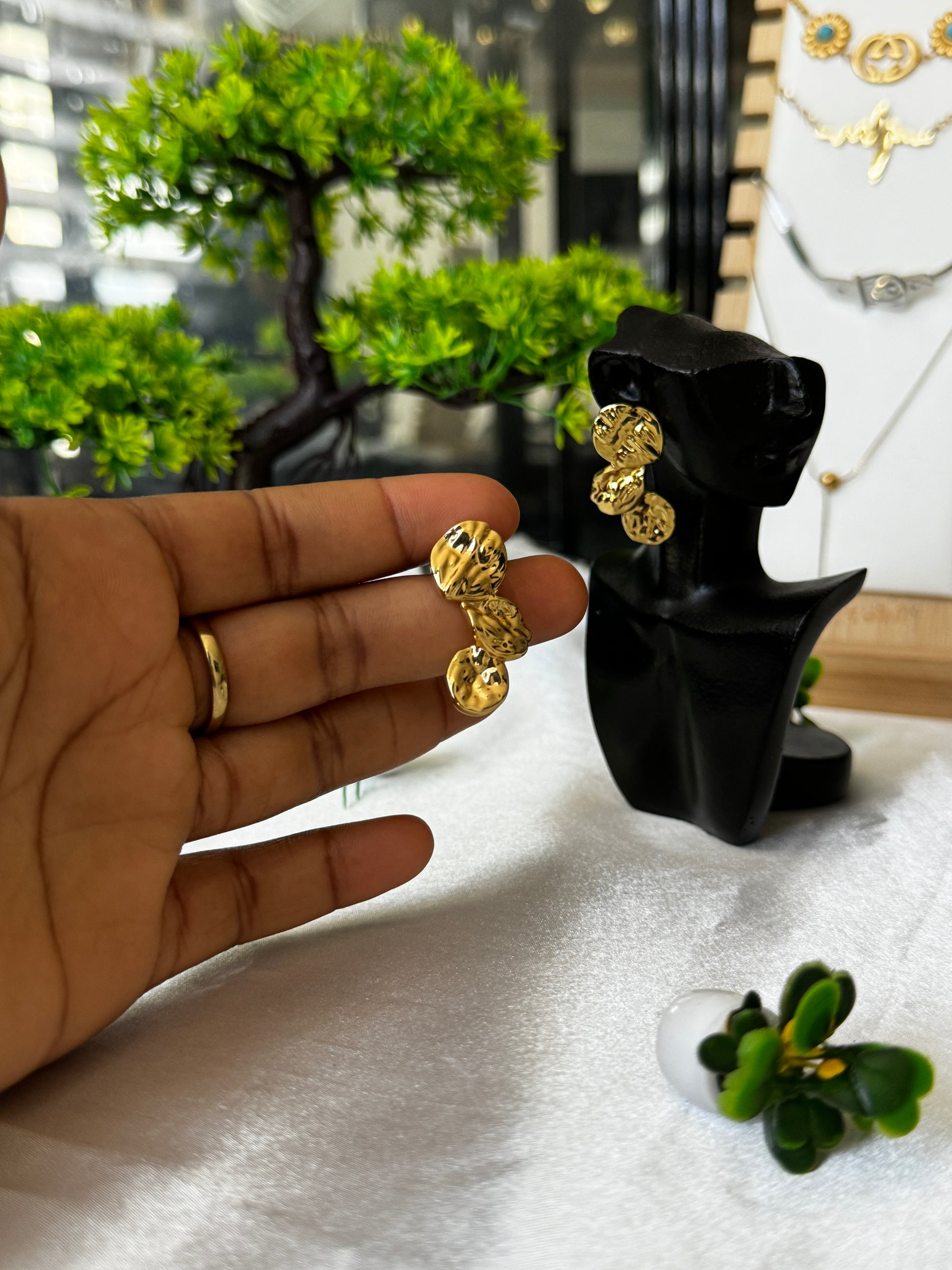 Order DeJo Gold &amp; Black Studs