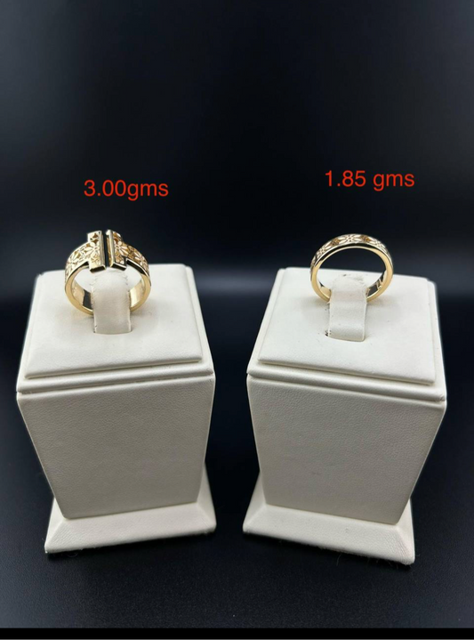 Defap 18 Karat Pure Gold (Extra) Ring Size 7