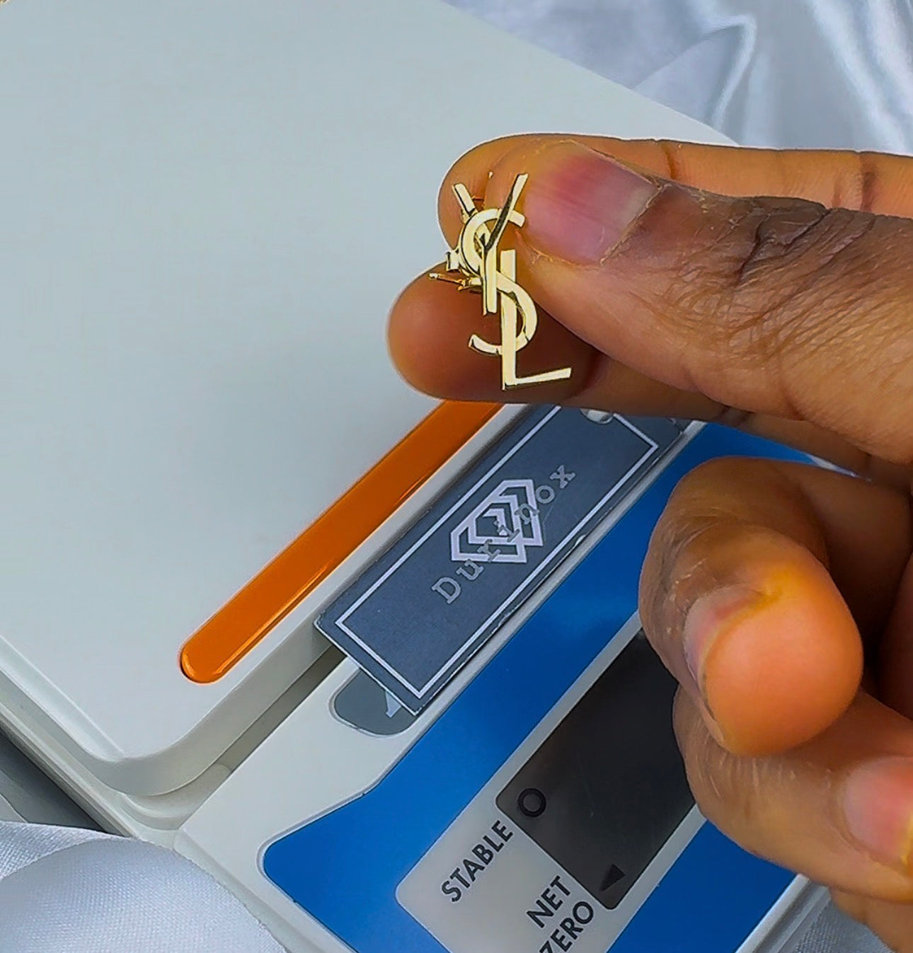 Diigag 18ct Real Gold Clip Earrings (18K Extra)